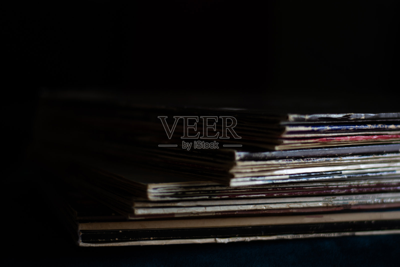 复古黑胶LP照片摄影图片