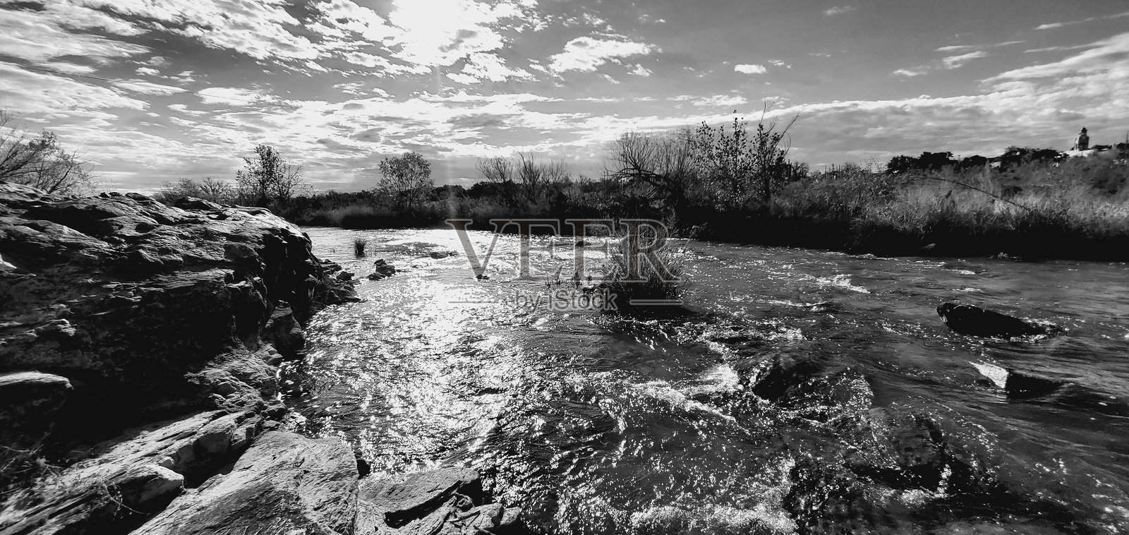 大草原河照片摄影图片