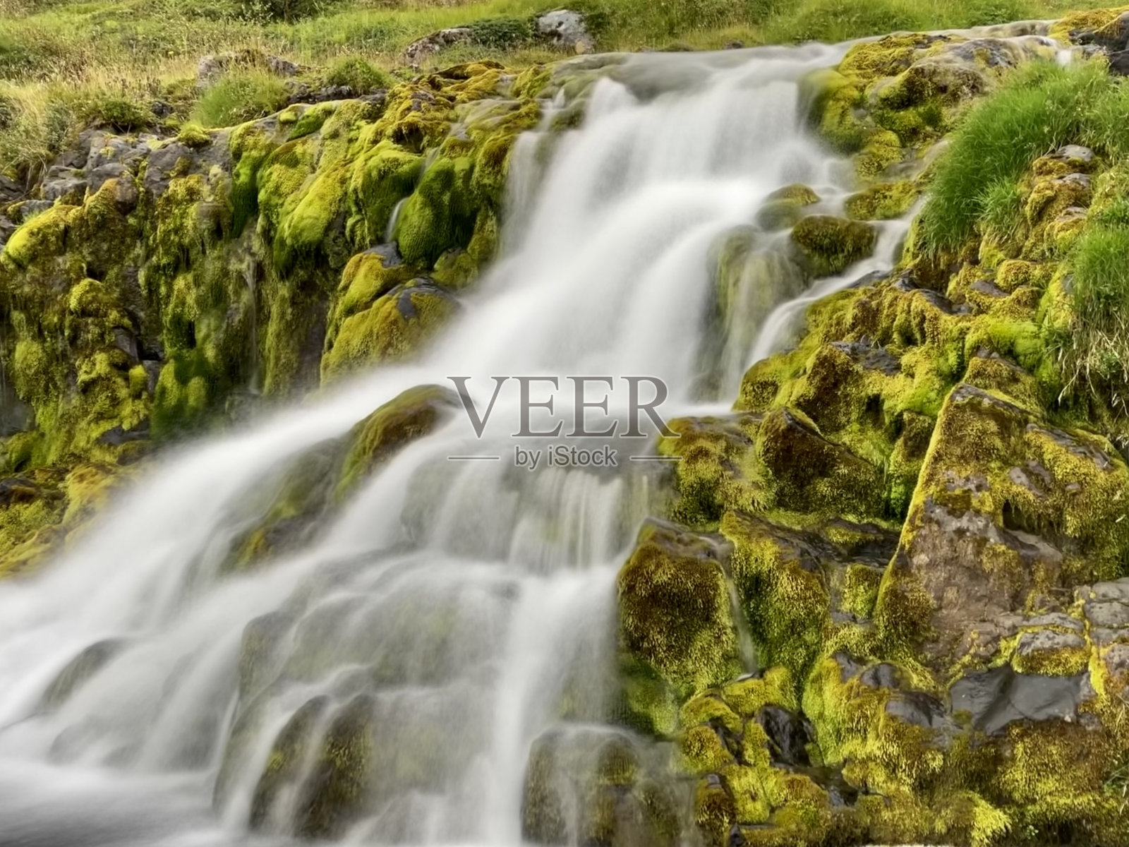 冰岛的旅游照片，典型的风景照片摄影图片