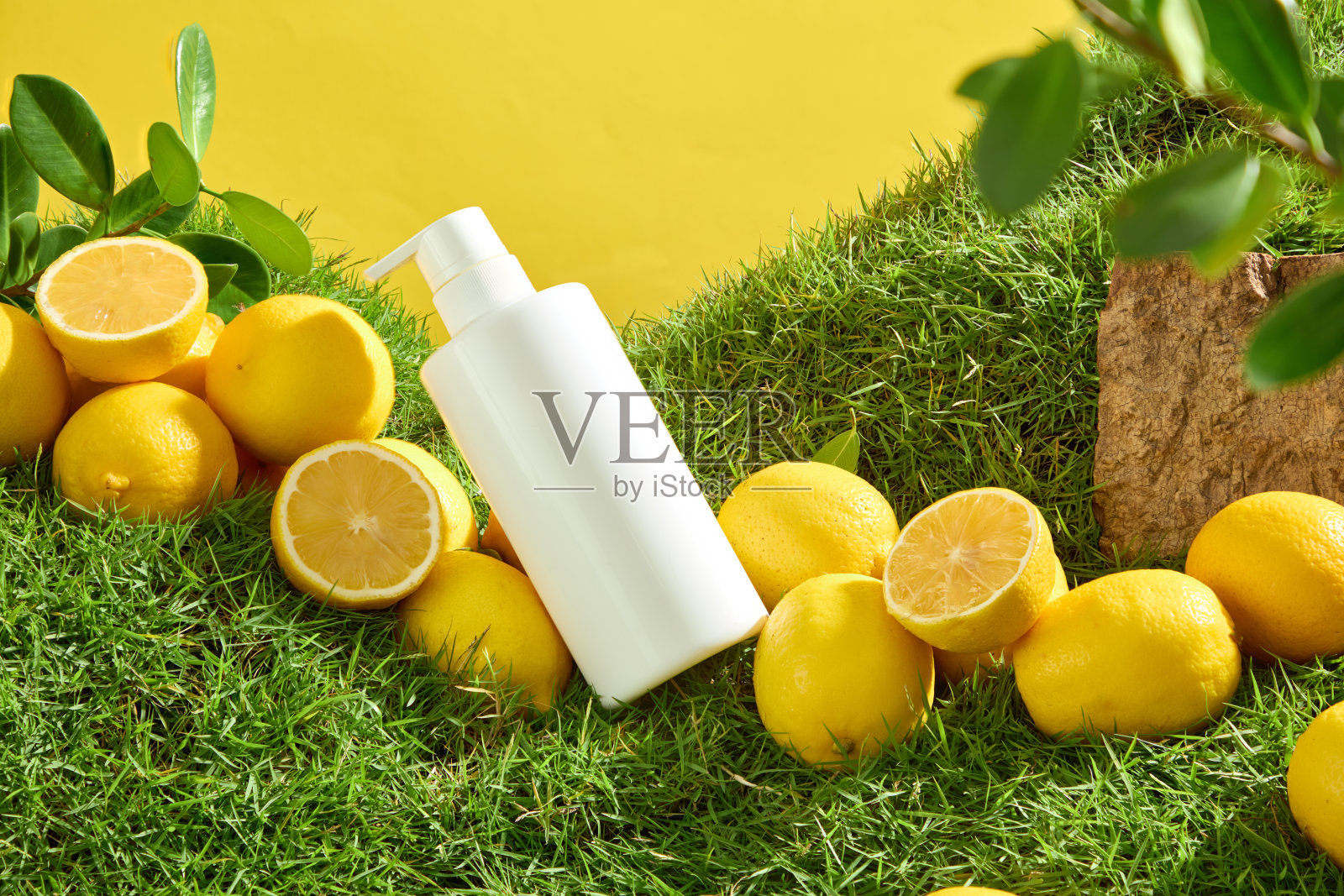 柠檬成分产品的广告照片照片摄影图片
