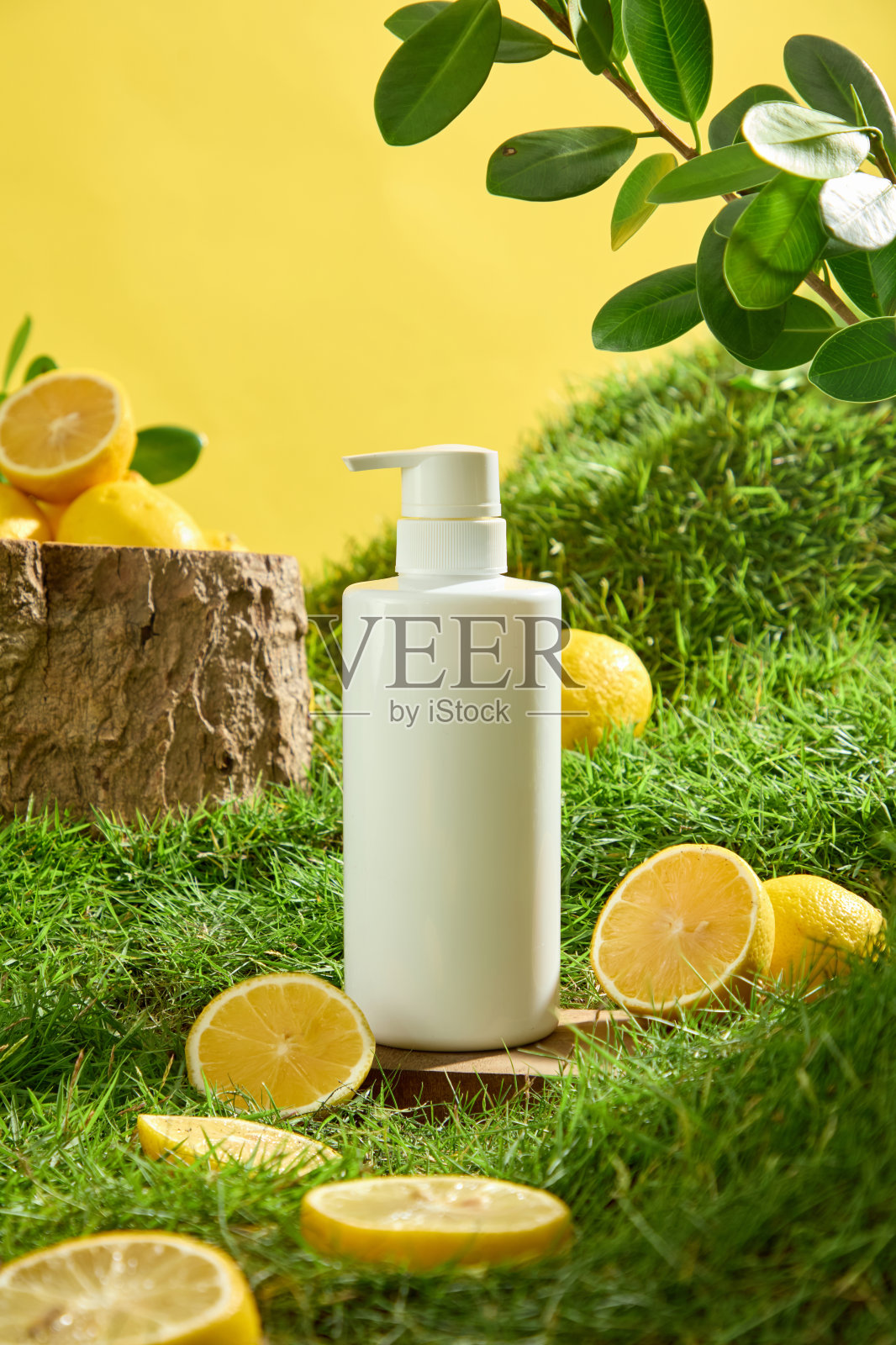 柠檬成分产品的广告照片照片摄影图片