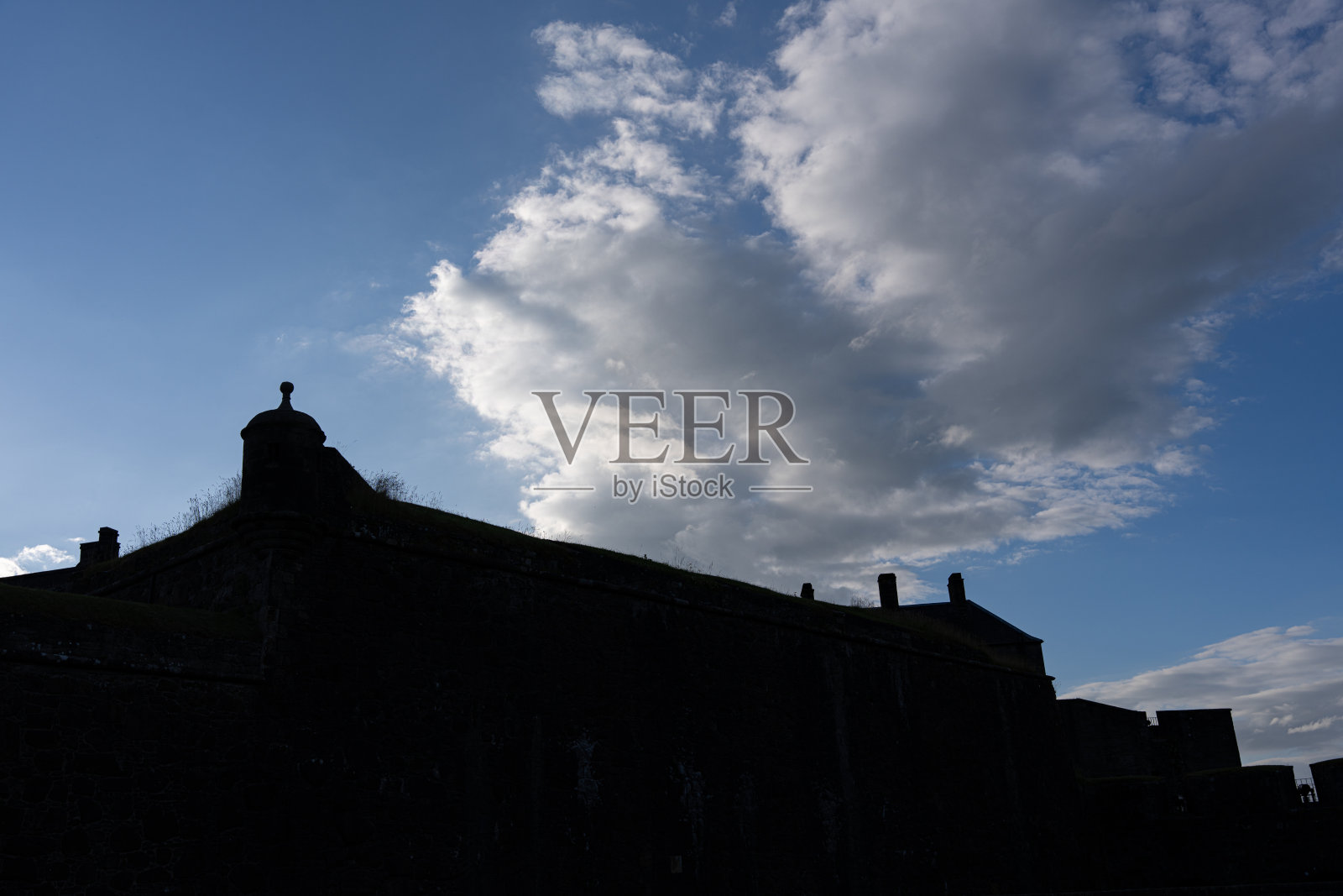 斯特灵城堡。苏格兰，英国。苏格兰高地。照片摄影图片