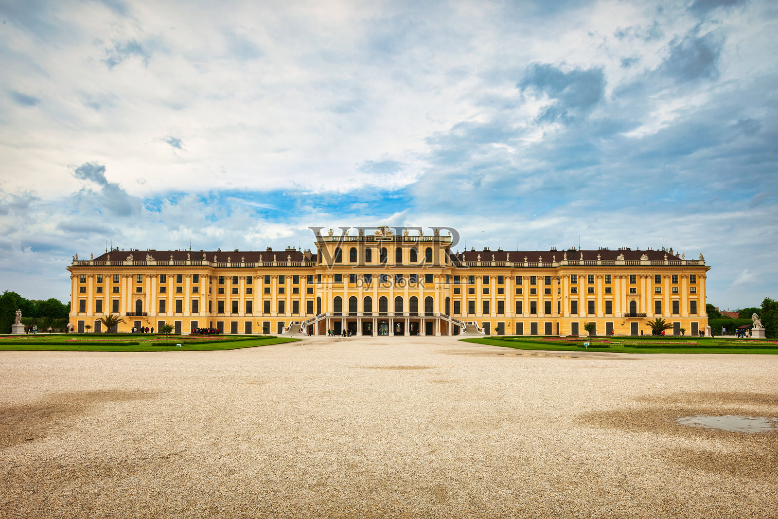 奥地利维也纳美泉宫照片摄影图片