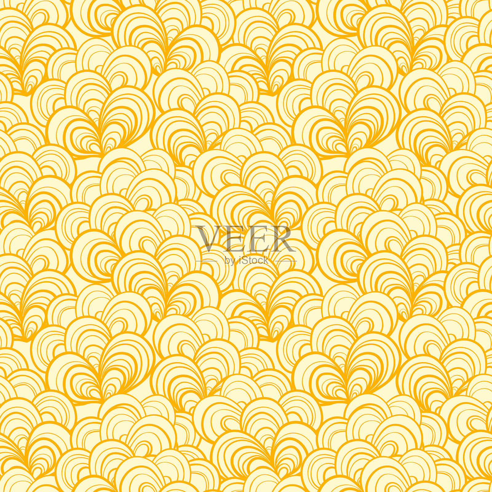 基于传统民间艺术装饰的无缝花卉图案。彩色背景上的彩色花朵。北欧风格。瑞典北欧风格。矢量插图。简单简约的图案插画图片素材