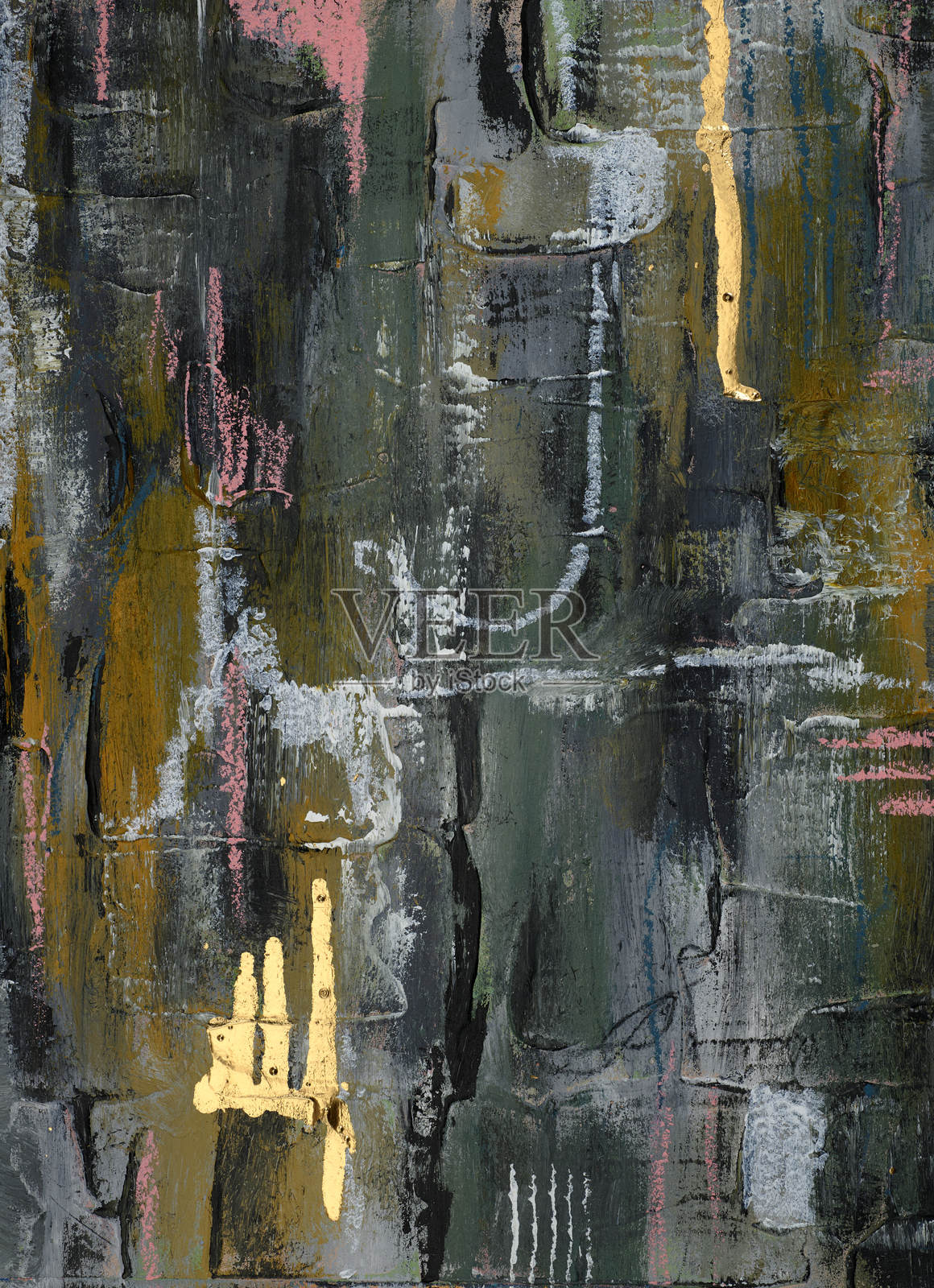 现代印象派技法。墙上海报打印模板。抽象绘画艺术。手绘的干刷油漆背景纹理。油画风格。用于网页或平面设计的艺术图案插画图片素材