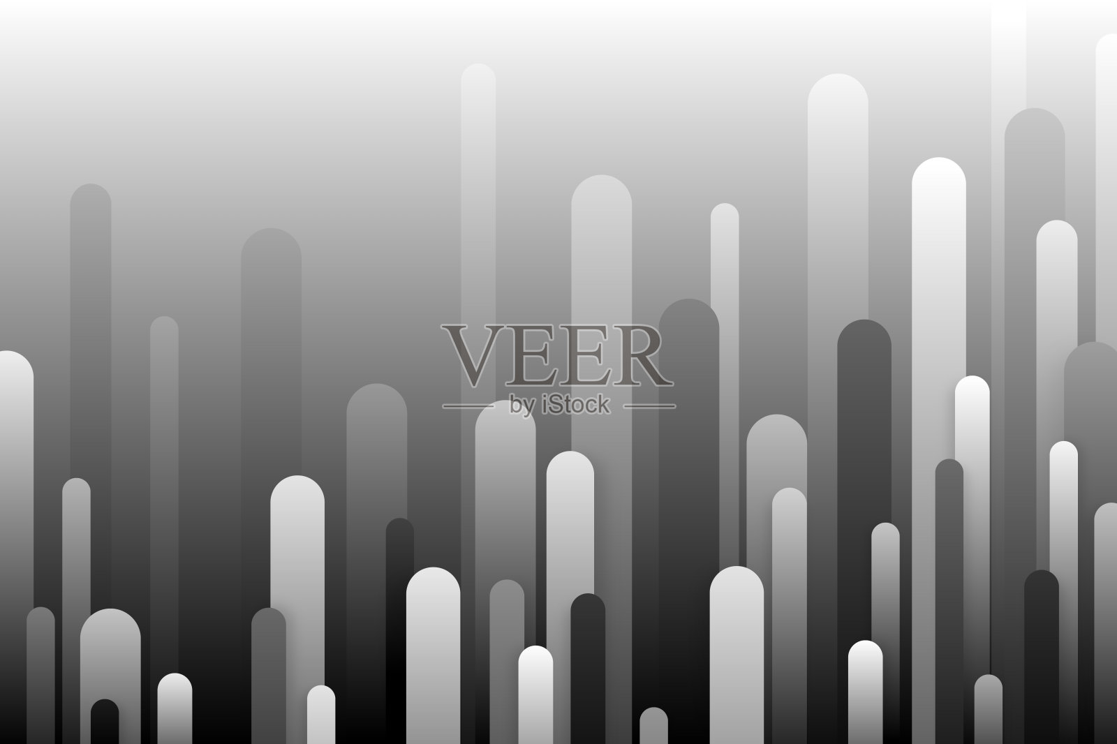 抽象设计与灰色梯度-时尚的背景插画图片素材