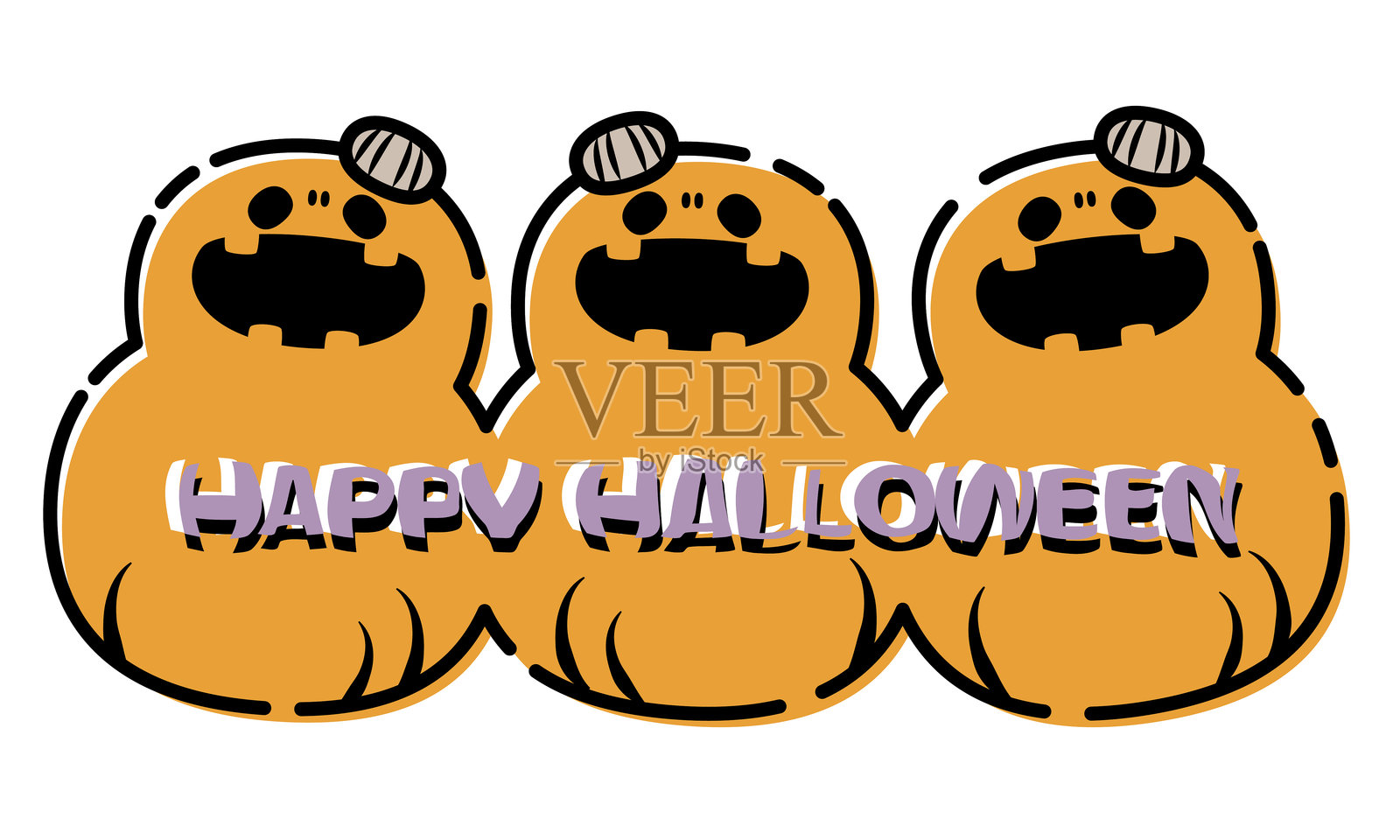 杰克·奥灯笼框架(第五套插画图片素材