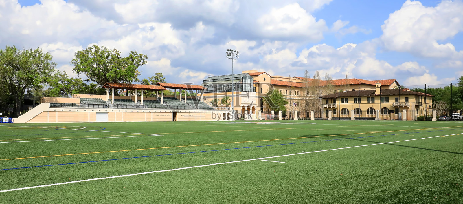 罗林斯学院的运动场照片摄影图片