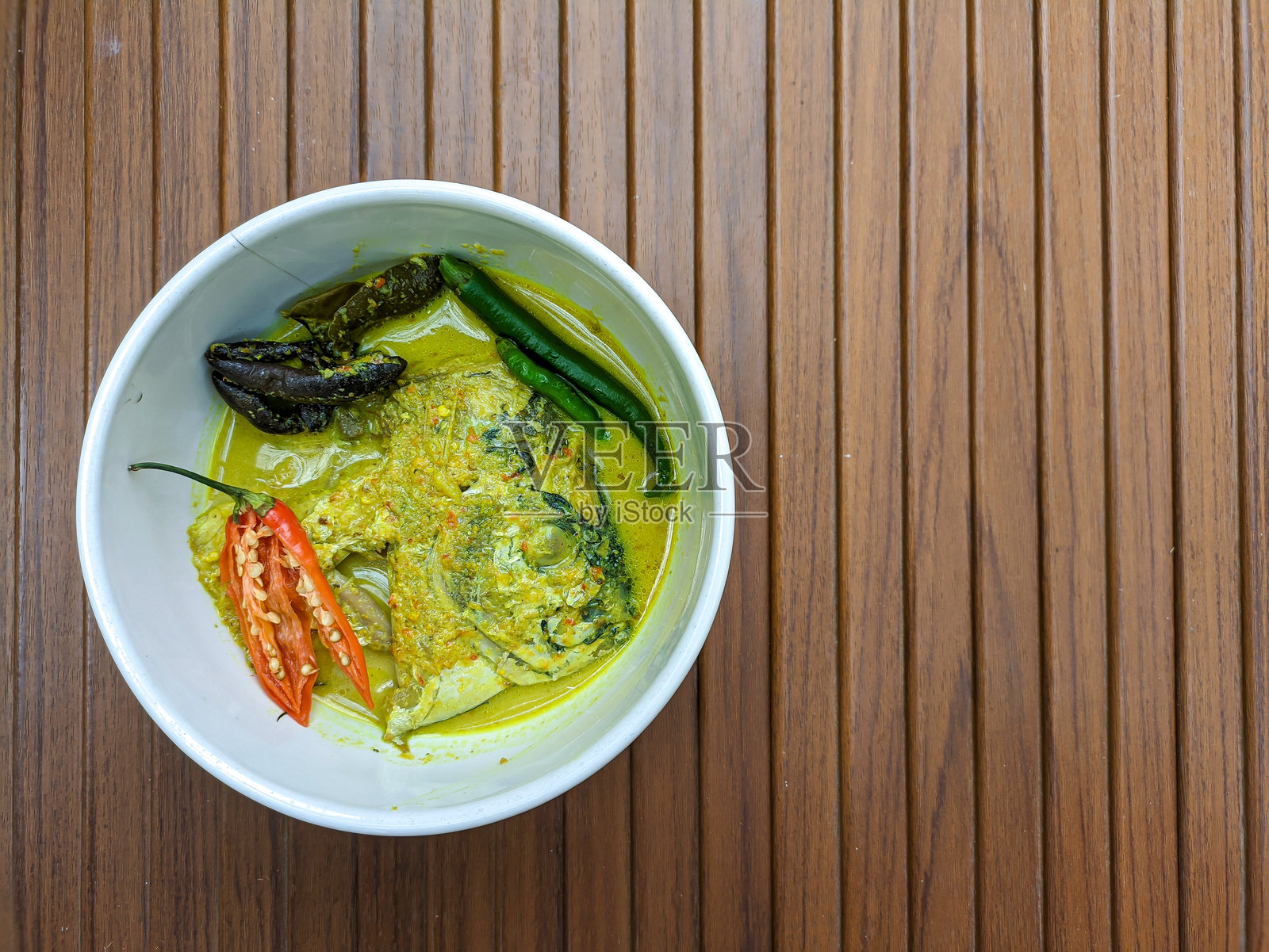 Semar鱼头咖喱（Mene maculata）照片摄影图片