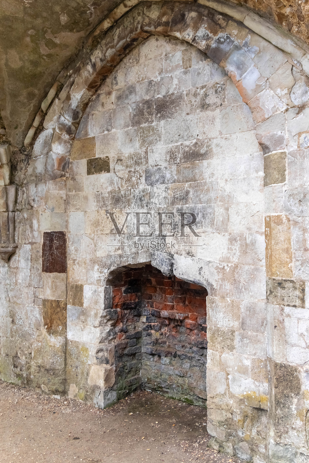 威弗利修道院遗址照片摄影图片