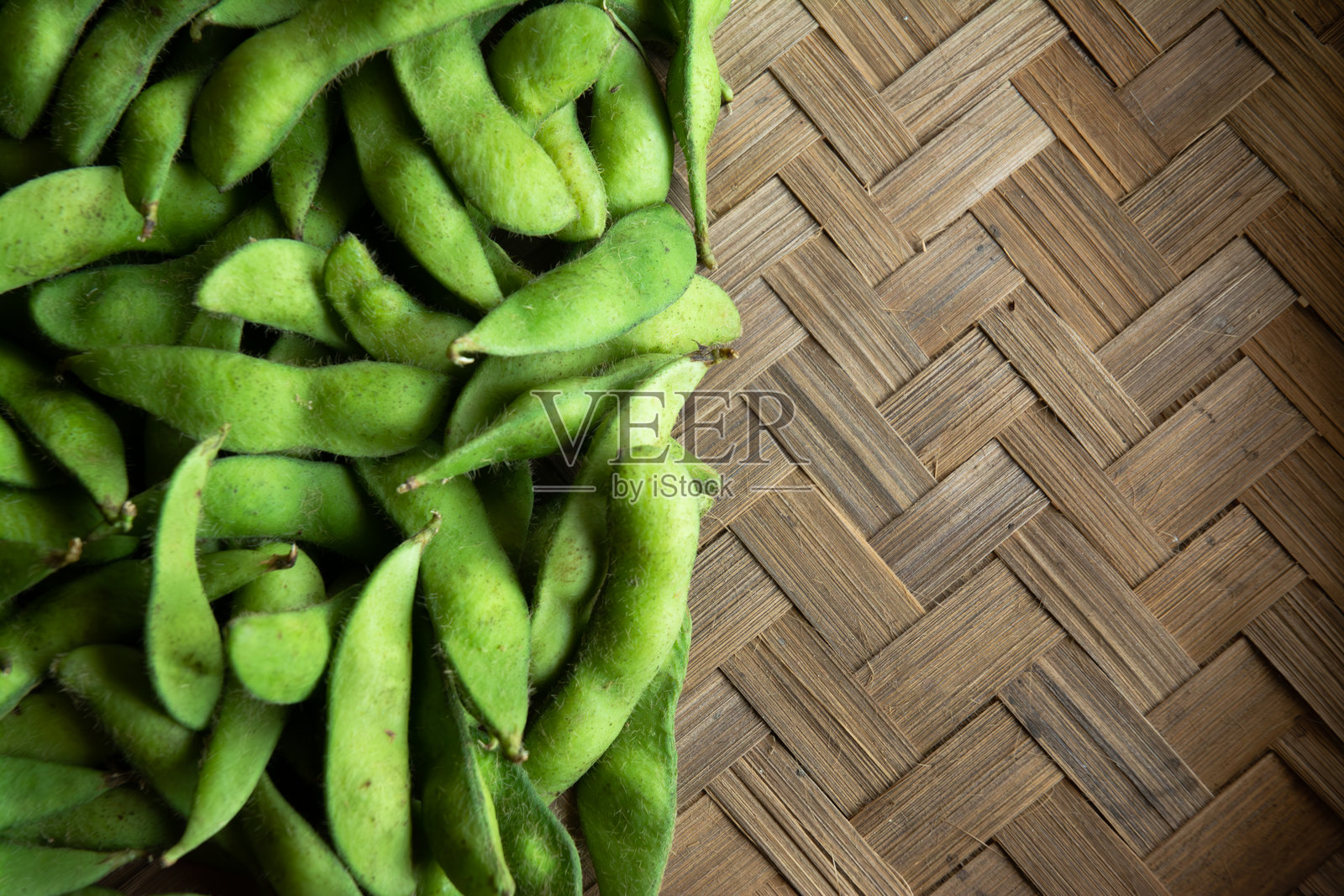 收获的大豆特写图像照片摄影图片