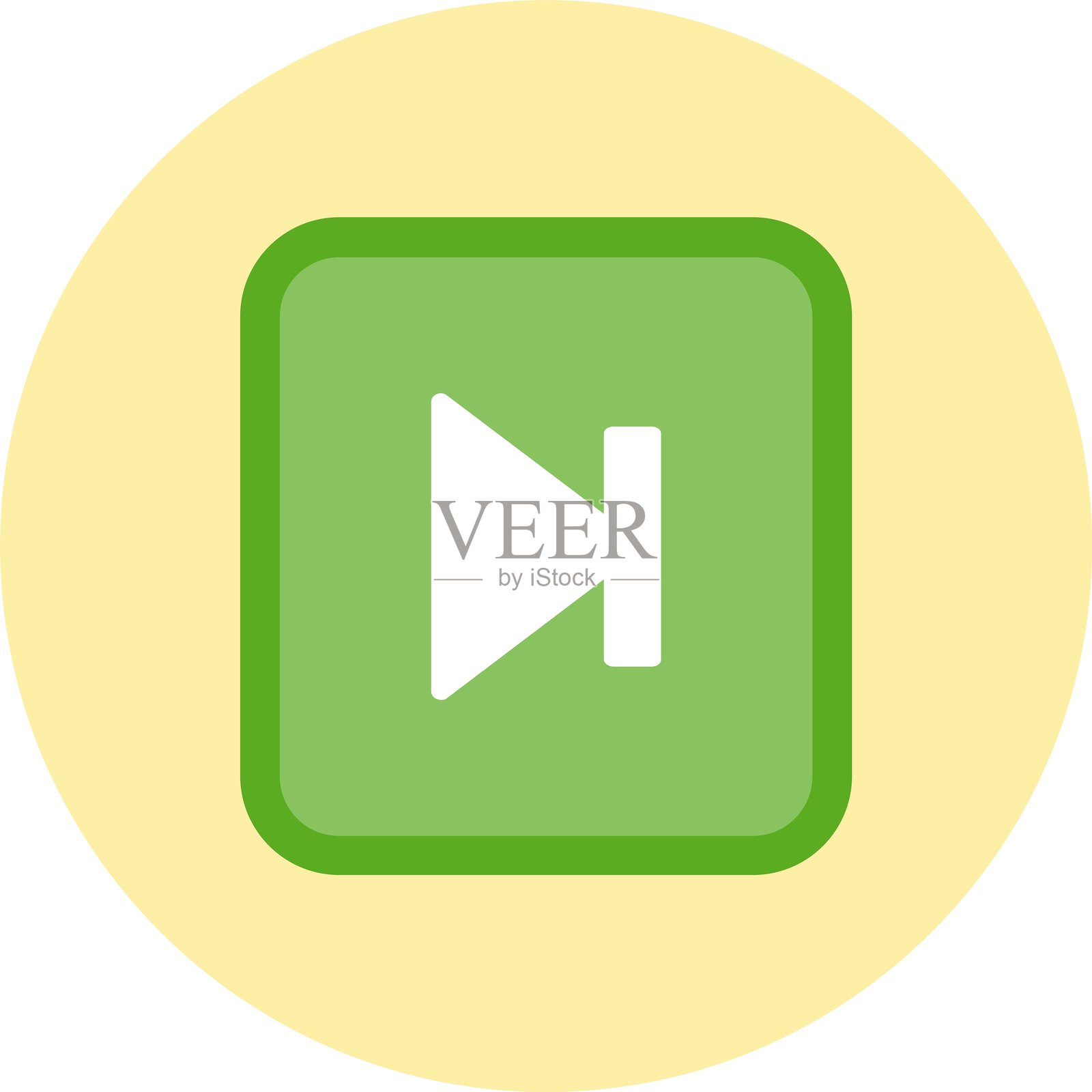 下一个扁平圆形图标插画图片素材