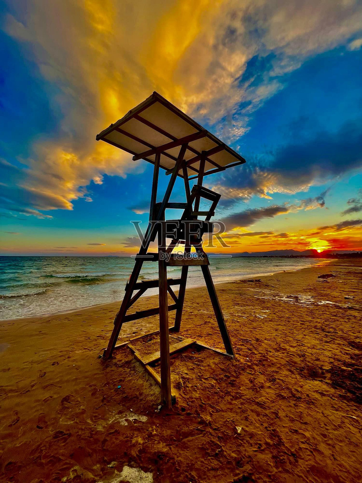 萨洛的日落照片摄影图片