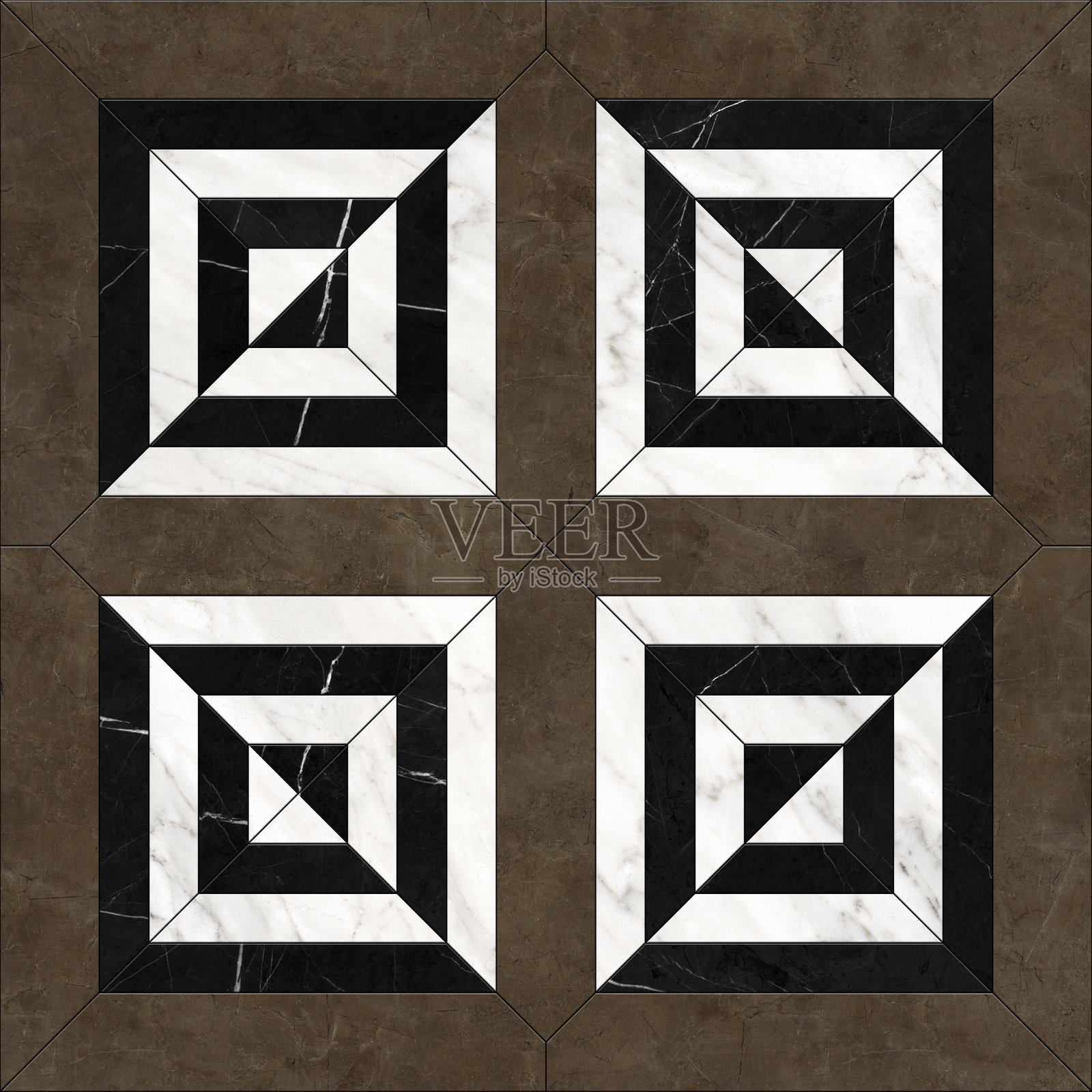 由木材、大理石、混凝土、水泥和石材制成的几何无缝装饰。镶木地板照片摄影图片