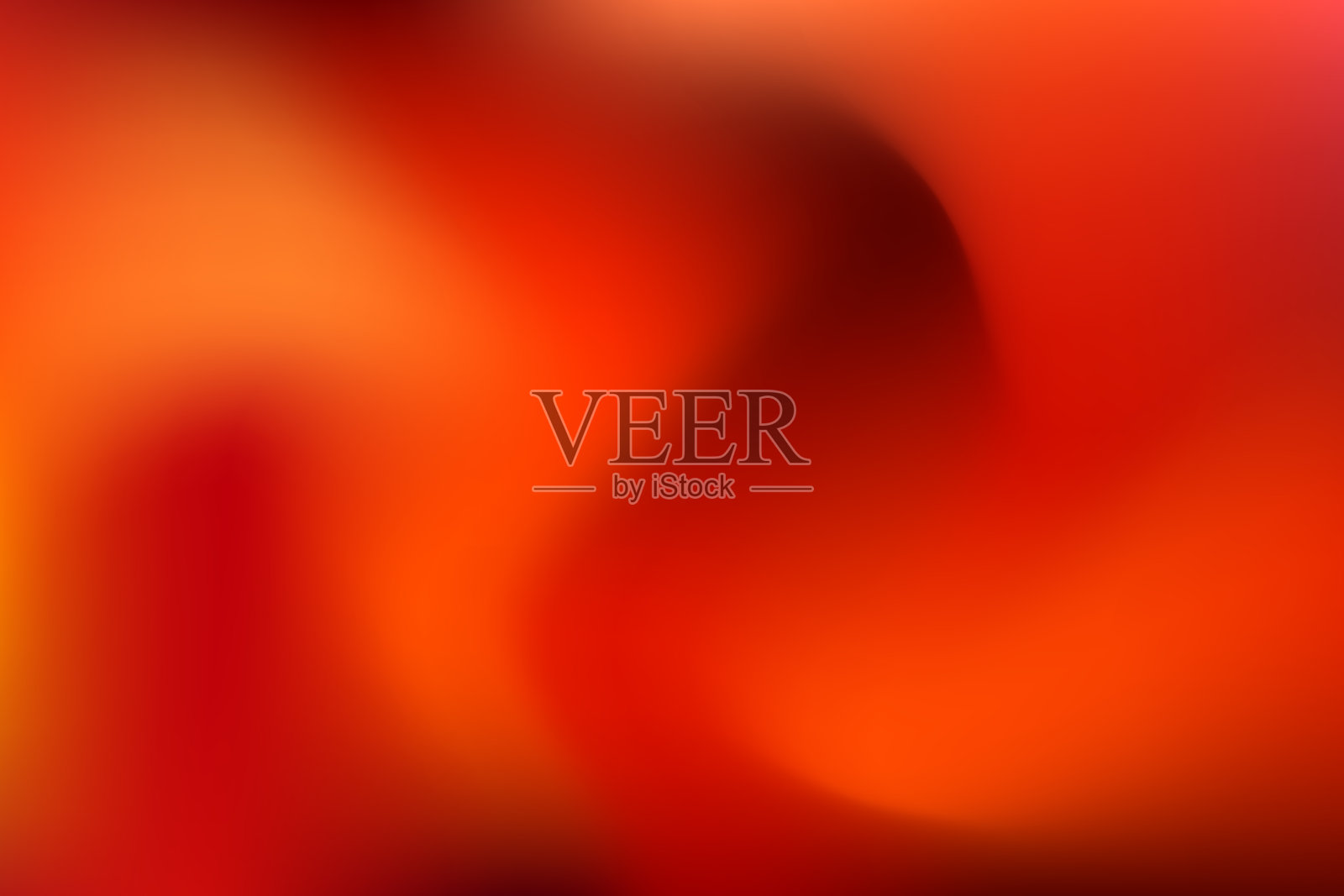 红色波浪渐变网格背景。抽象模糊流体现代背景插画图片素材