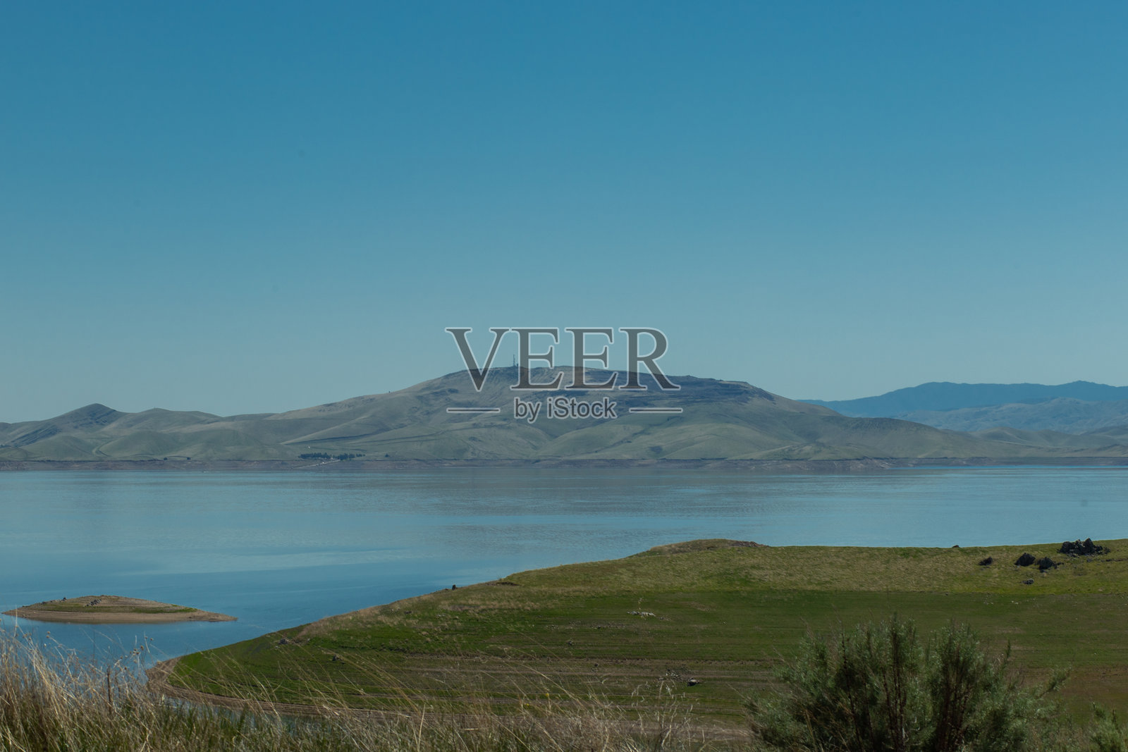 加利福尼亚的湖泊照片摄影图片