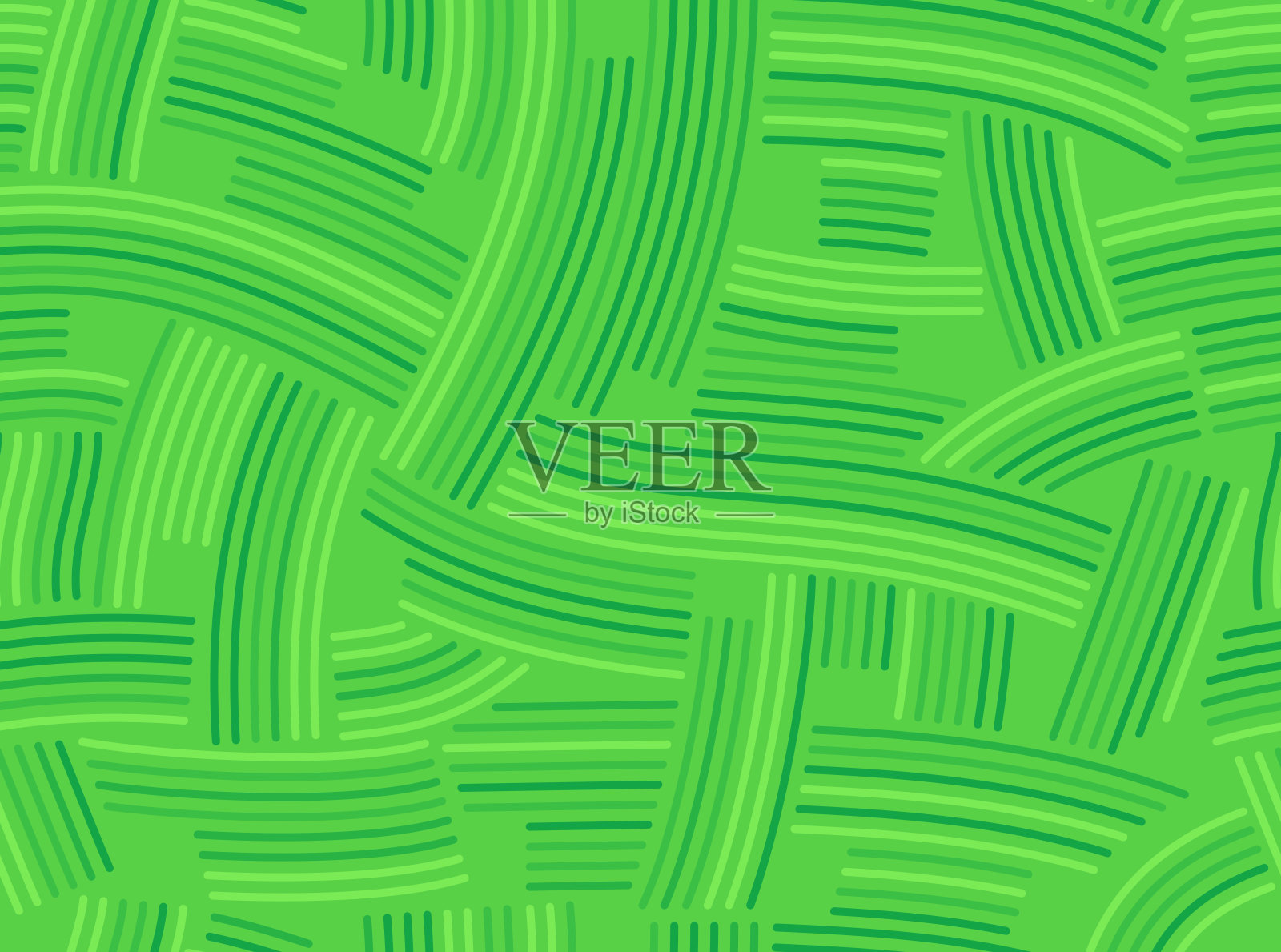 无缝图案绿色新鲜纹理线条背景插画图片素材