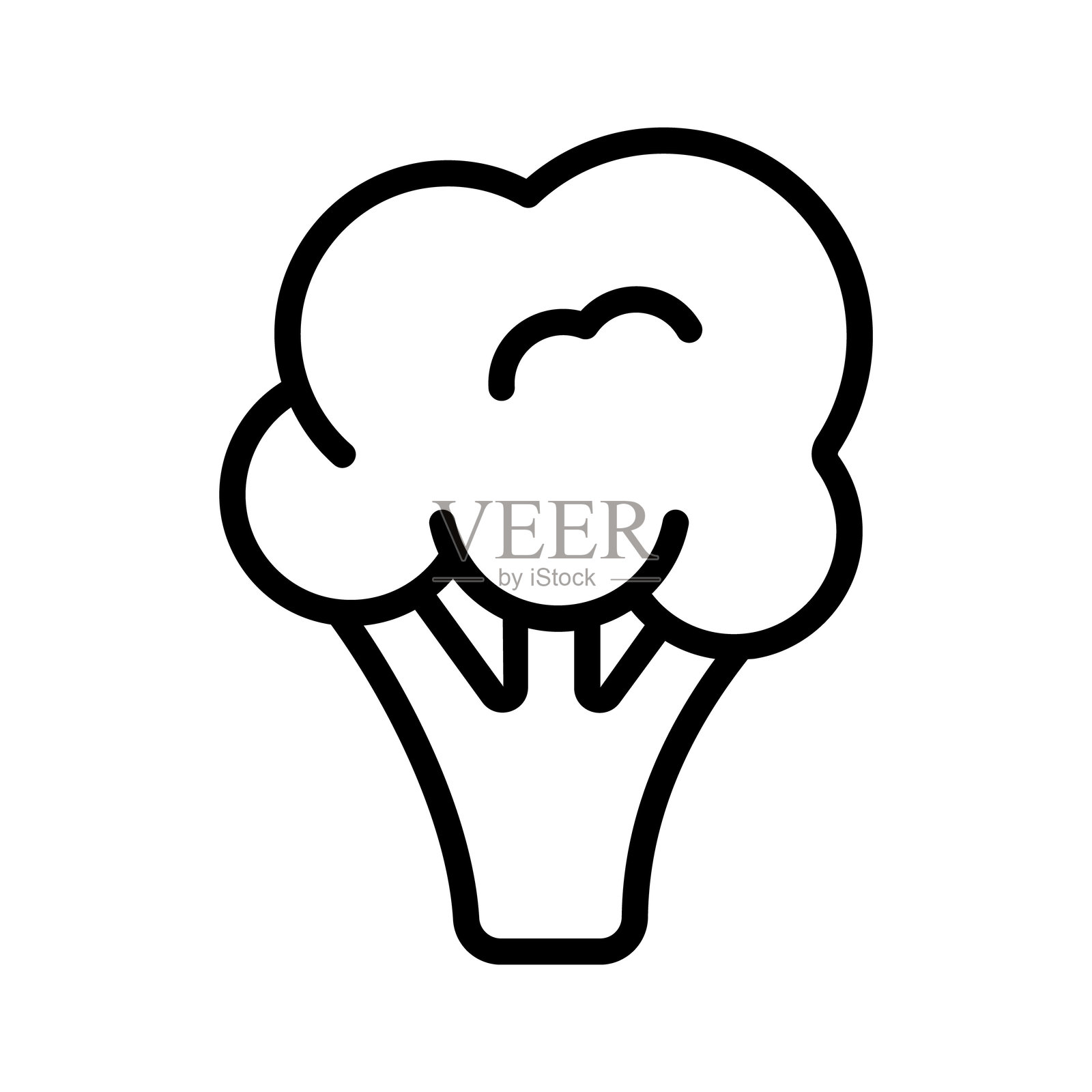 西兰花插画图片素材