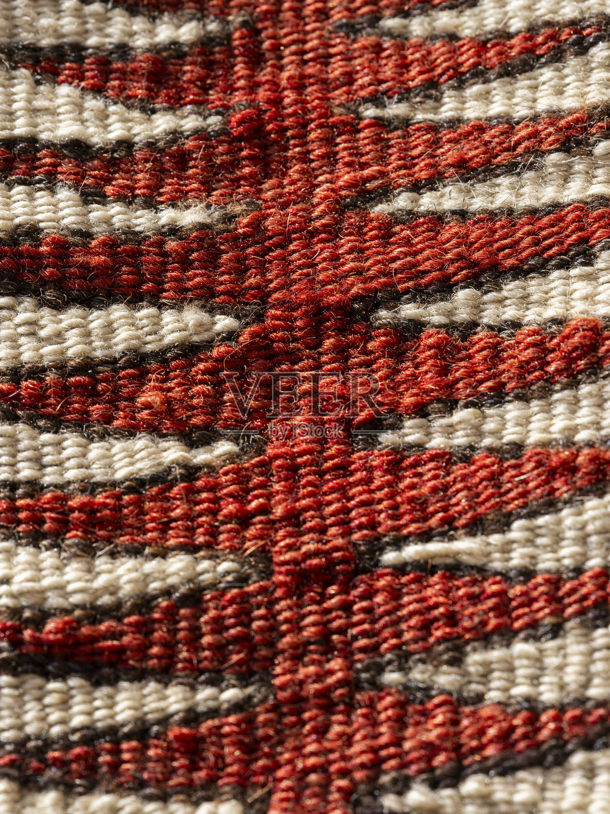 色彩斑斓的地毯细节照片摄影图片