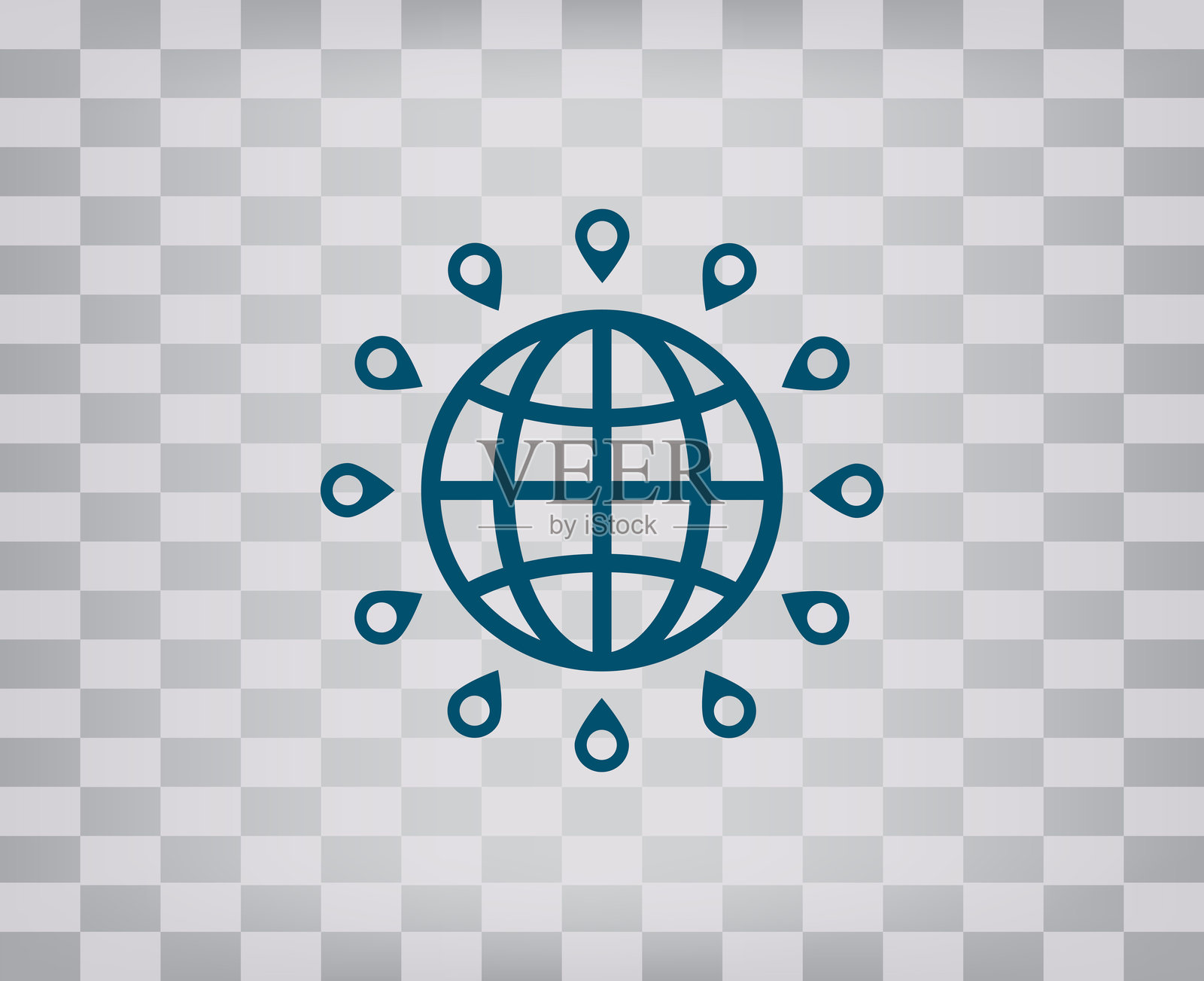 地球插画图片素材