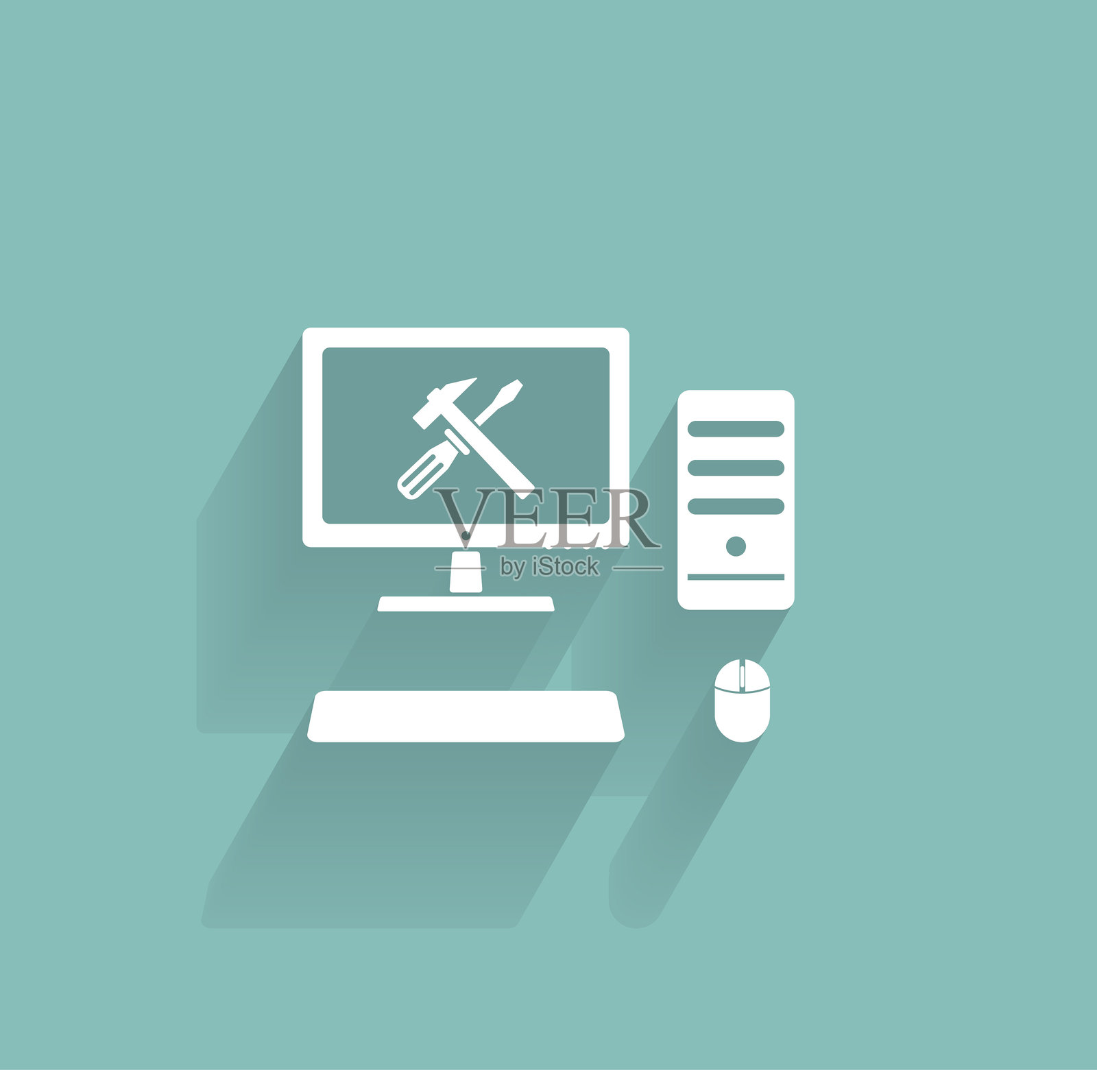 设置参数，手机智能手机图标，插画图片素材