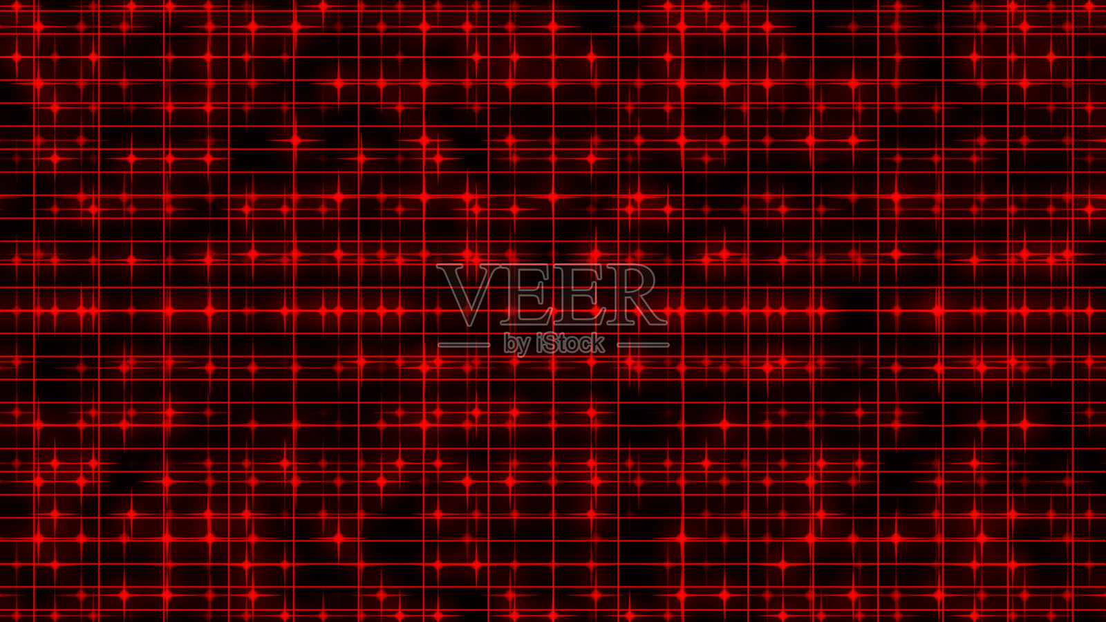 带有闪光点的深红色网格横幅设计插画图片素材