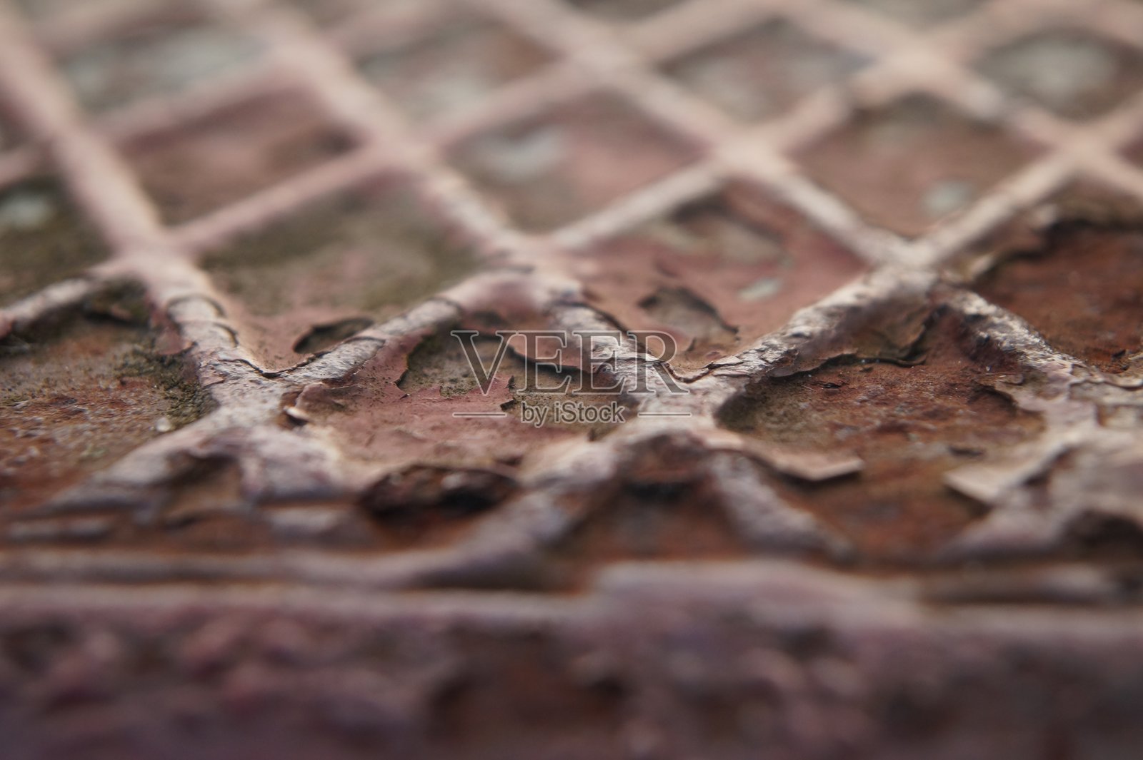 生锈金属的全景特写照片摄影图片