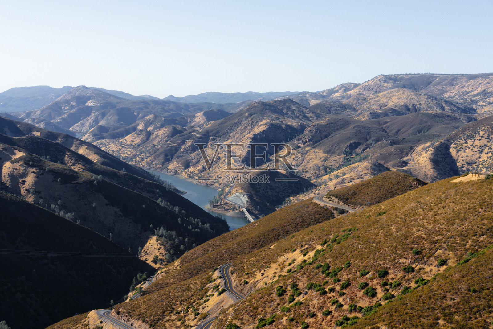 加州49号山顶照片摄影图片