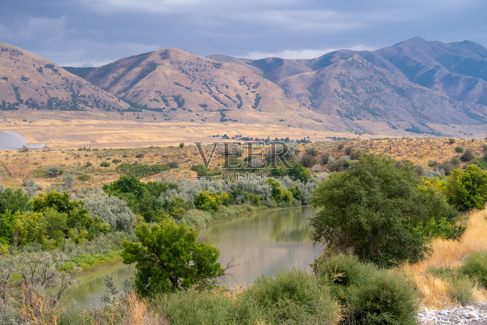 蓝山照片摄影图片