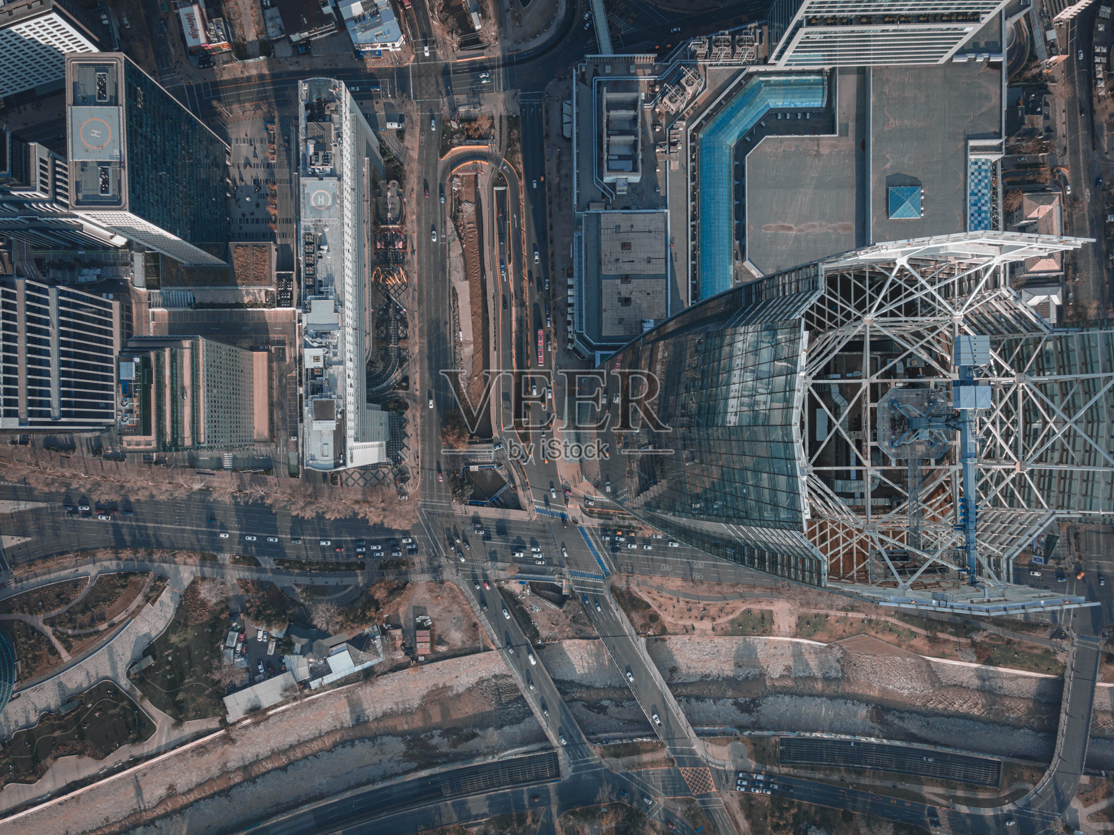 城市无人机照片摄影图片