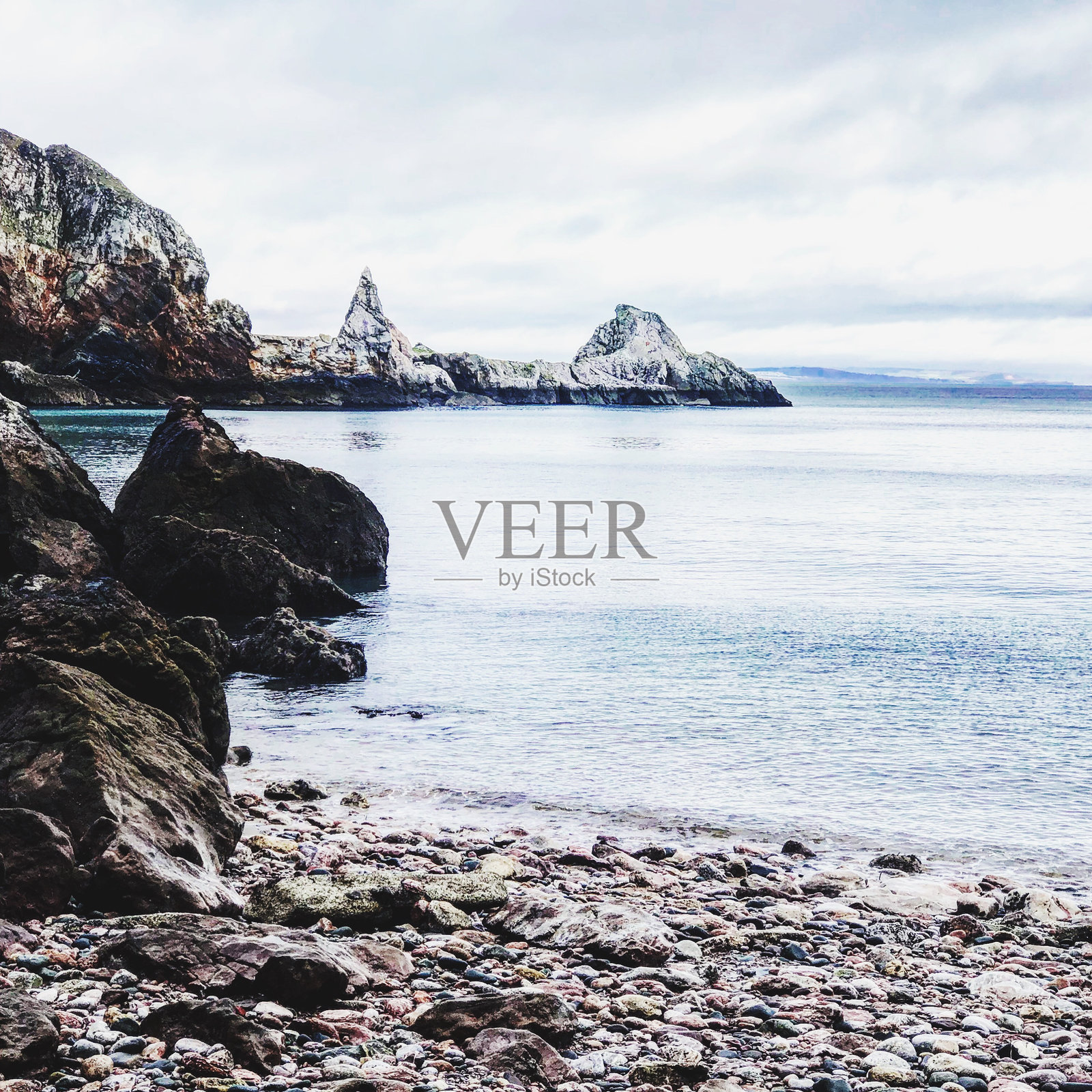 海洋与天空的美丽景色照片摄影图片