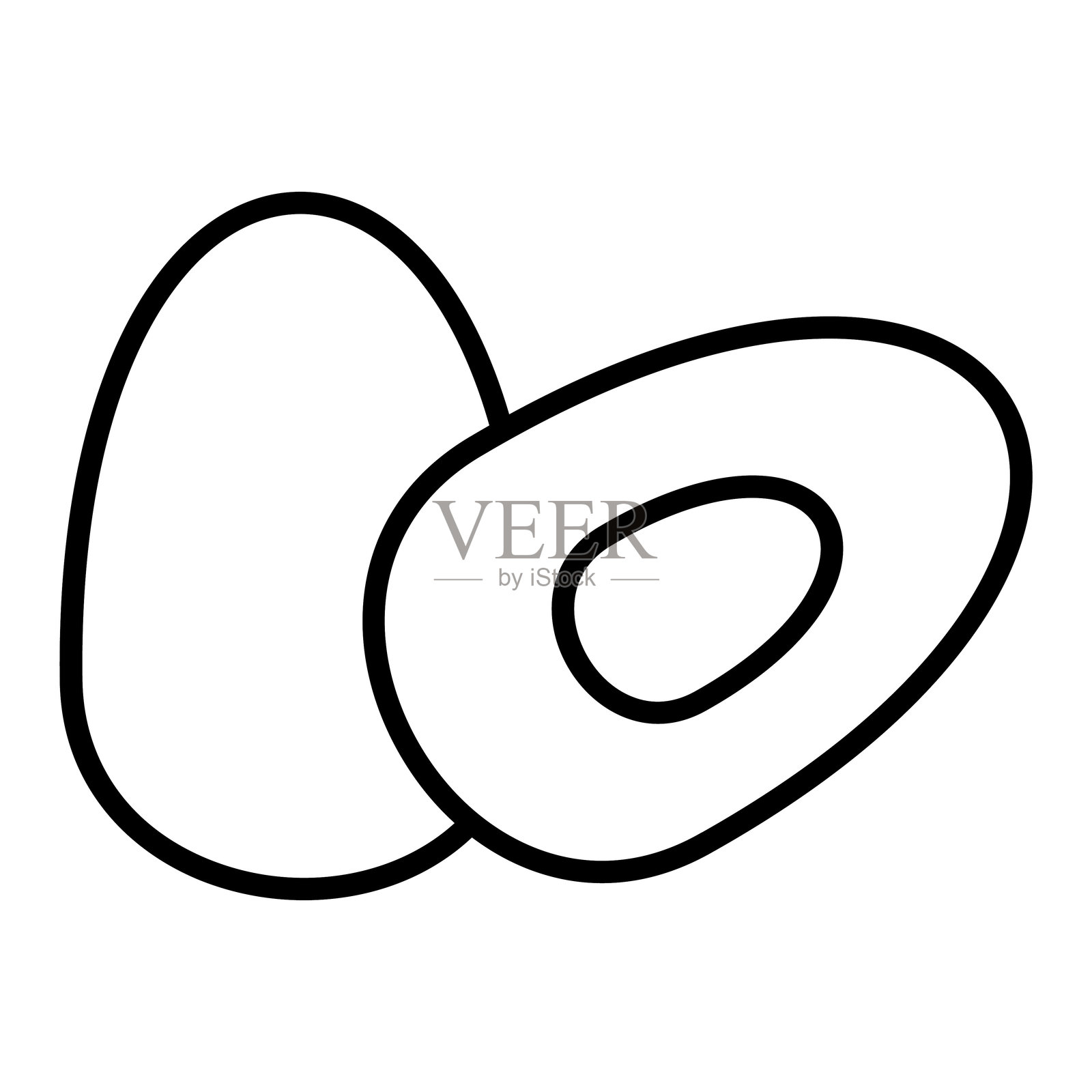 煮鸡蛋图标风格插画图片素材