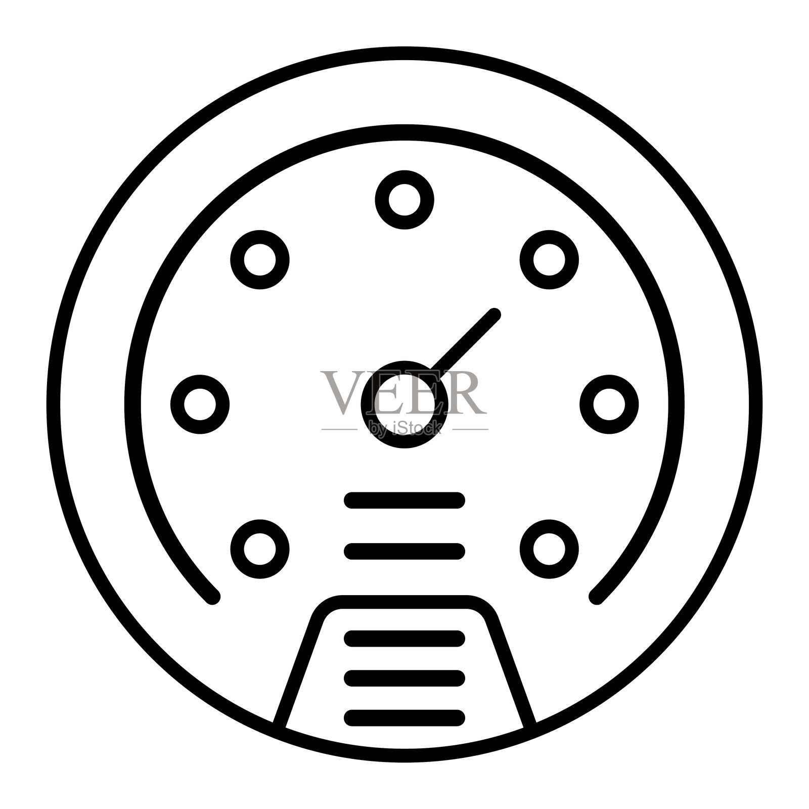 速度计图标风格插画图片素材