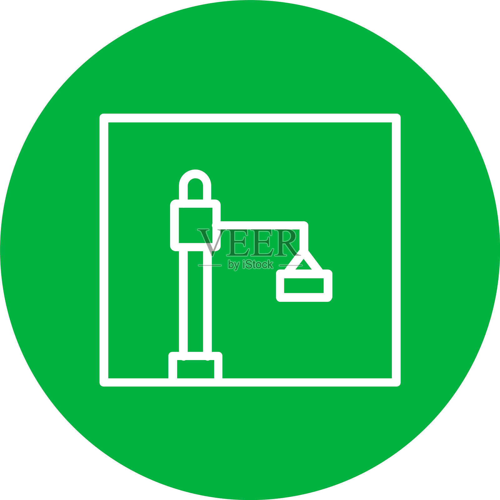 起重机线圈图标插画图片素材