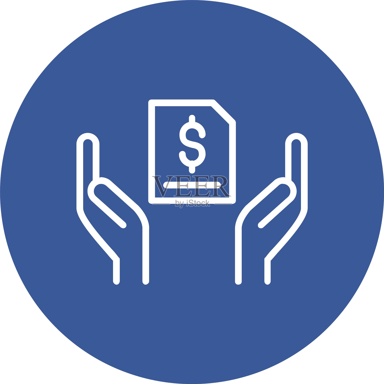 合同线圈图标插画图片素材