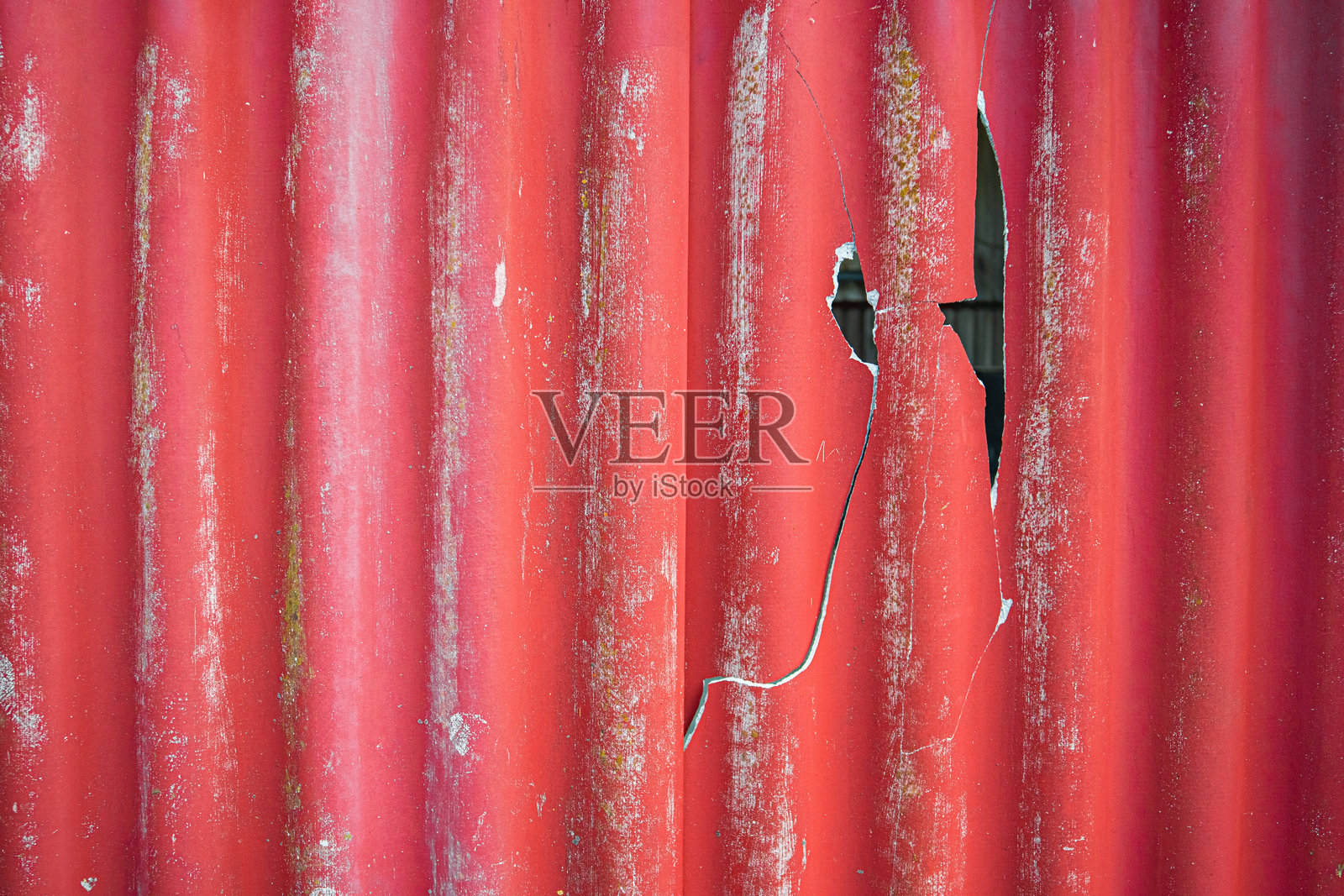 风化的波纹金属板纹理照片摄影图片