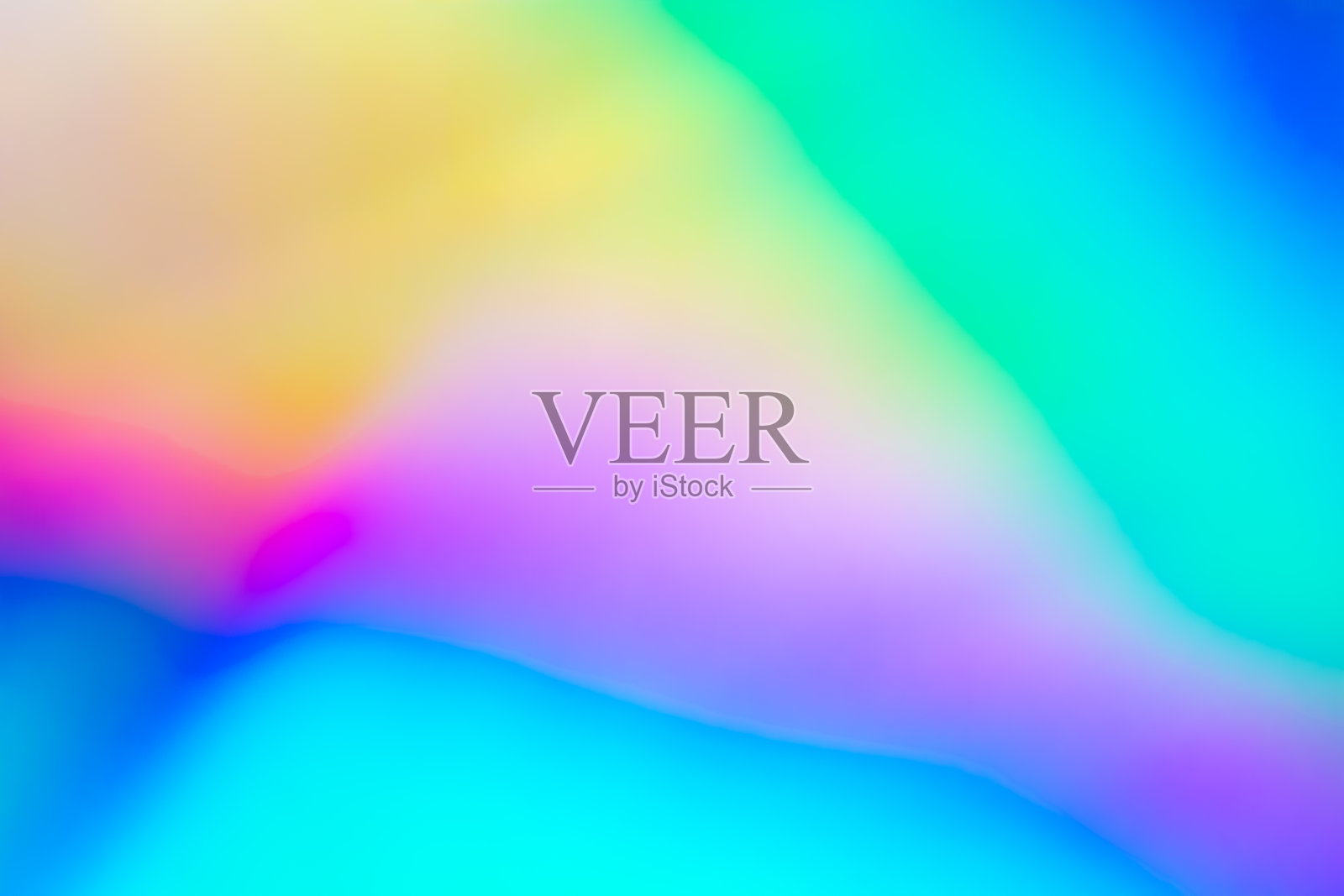 抽象模糊的全息彩虹箔光泽背景照片摄影图片