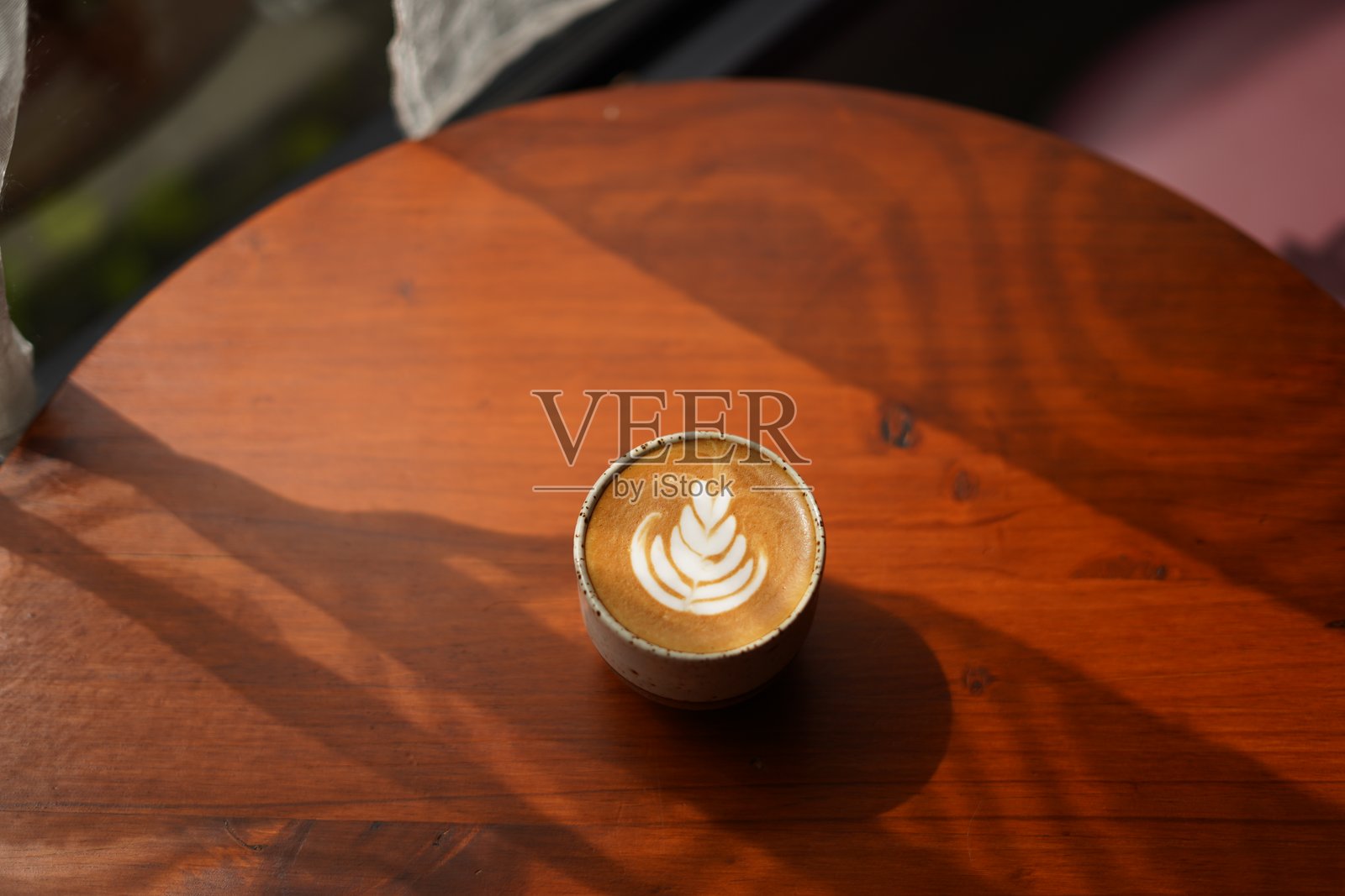 拿铁艺术照片摄影图片