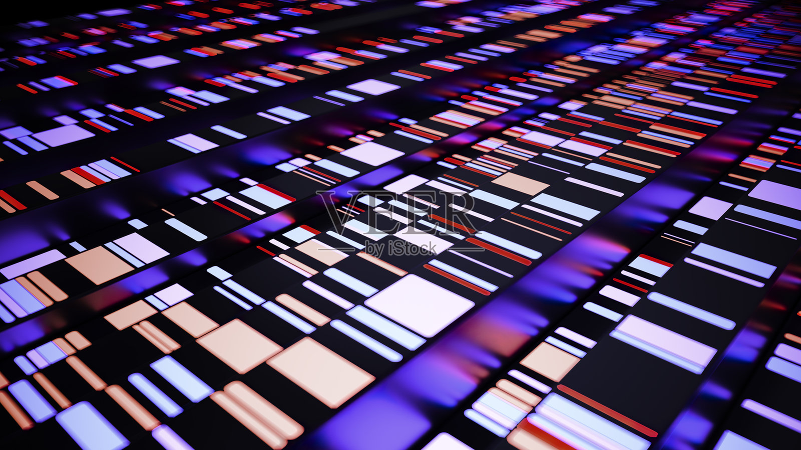 合作研究项目中实验室环境中的基因序列模式。DNA测序概念照片摄影图片