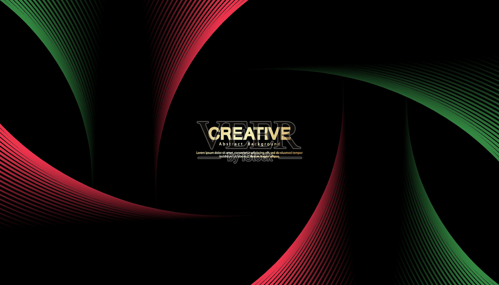 圣诞图案。简单的复古几何。抽象的彩色条纹插画图片素材