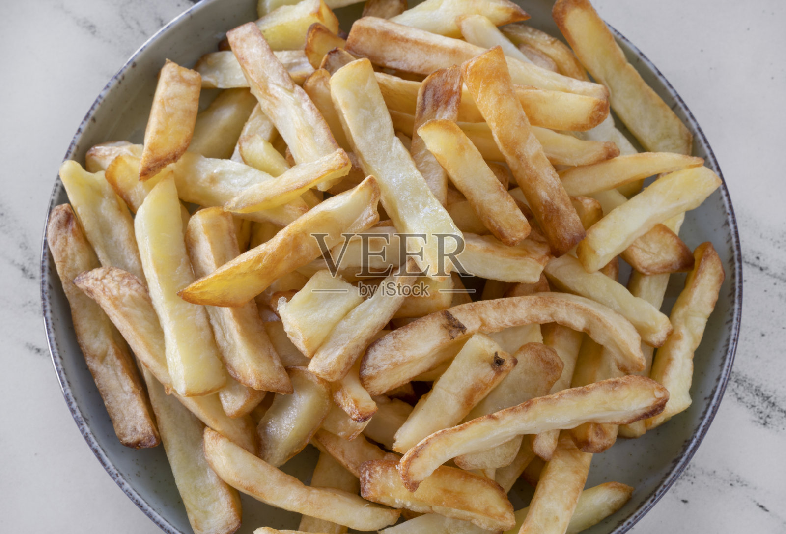 一堆炸土豆照片摄影图片