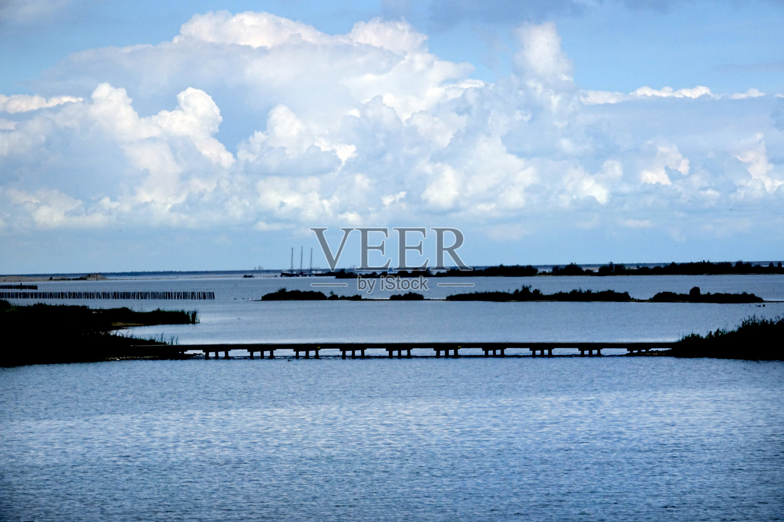 Markerwadden的风景照片摄影图片