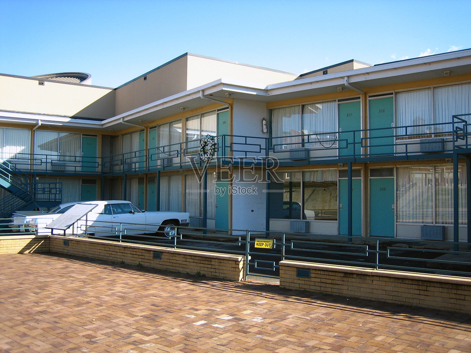 洛林汽车旅馆照片摄影图片