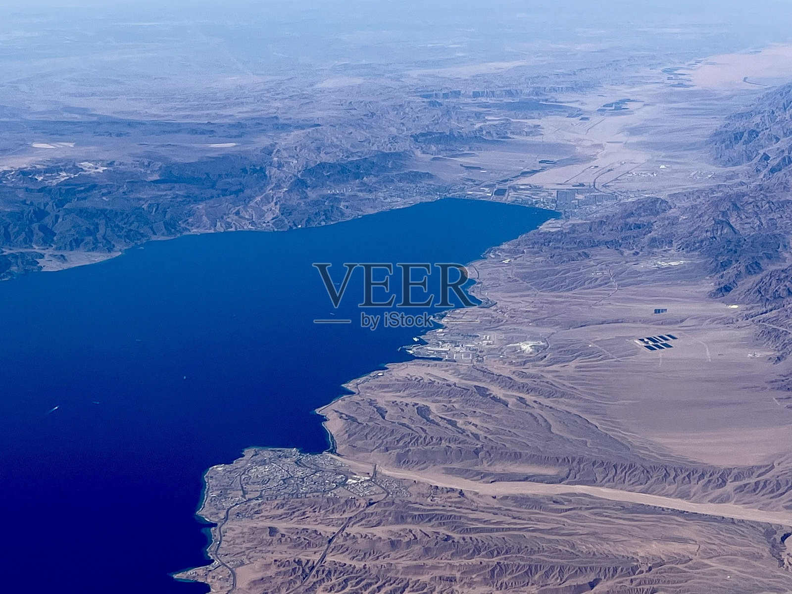 约旦亚喀巴海湾风光照片摄影图片