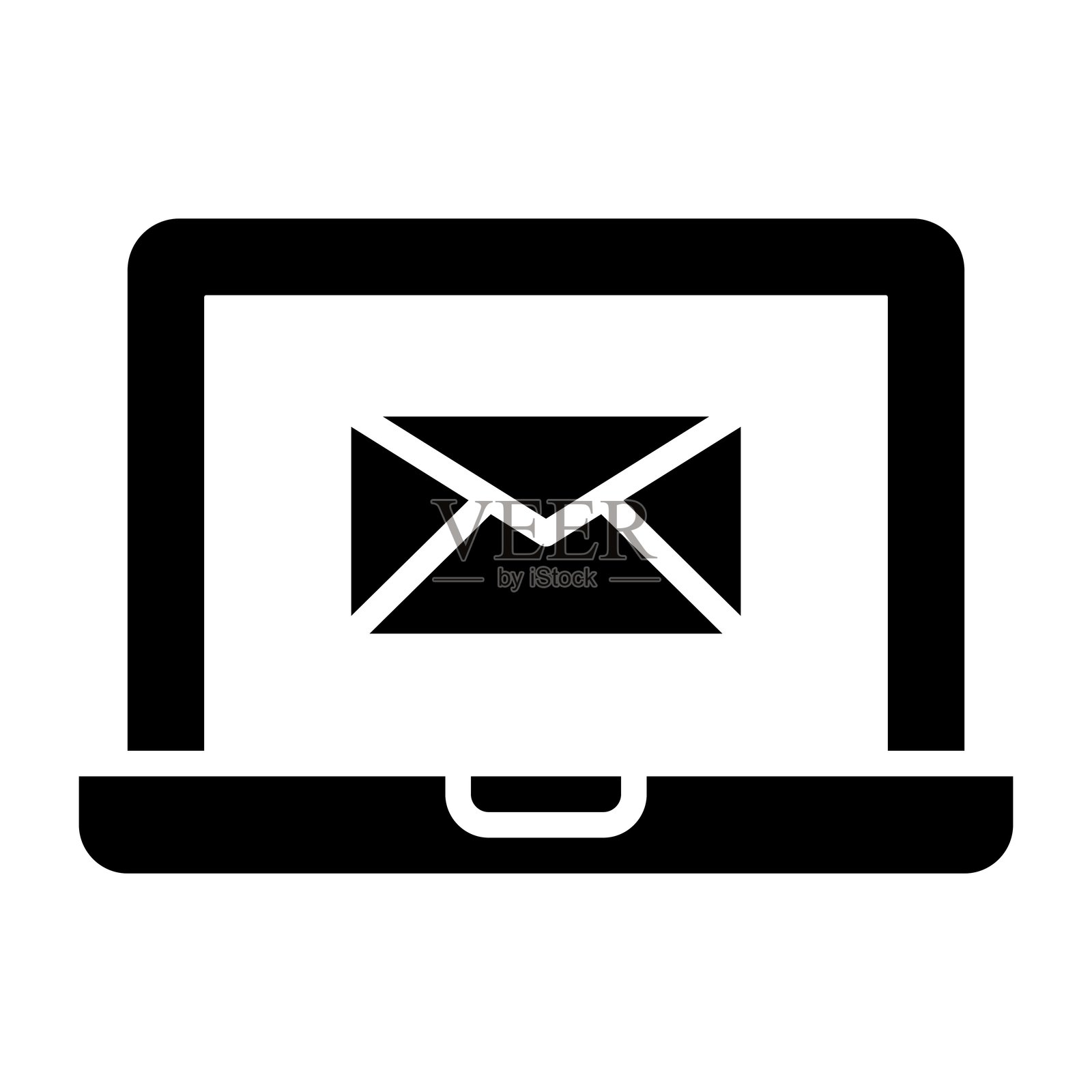 电子邮件营销矢量图标设计插图插画图片素材