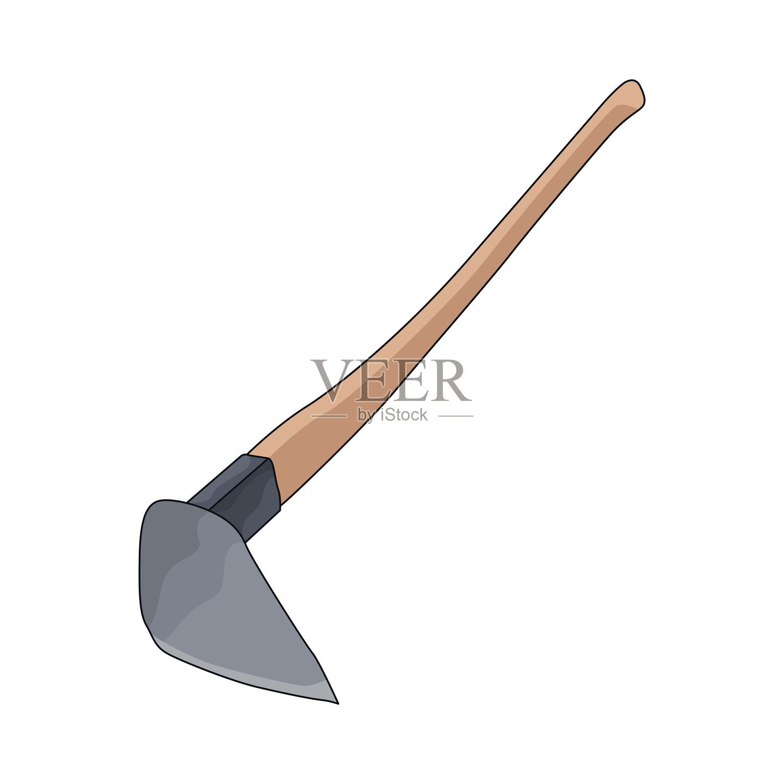 铲子插画图片素材