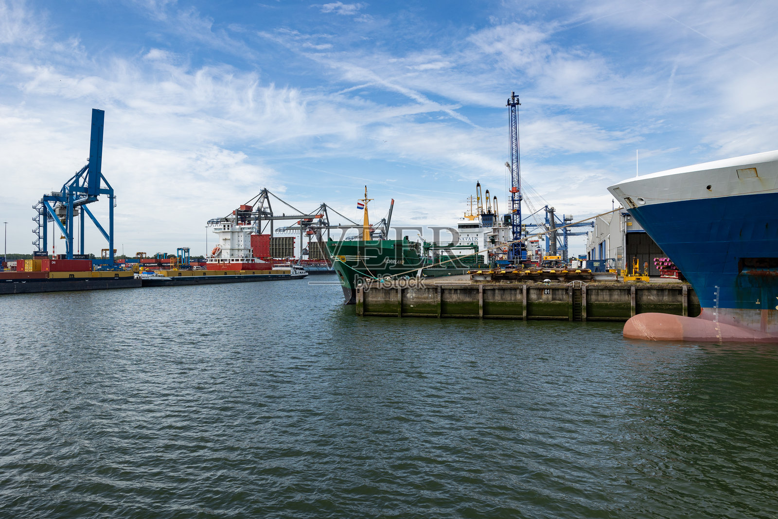 鹿特丹港照片摄影图片