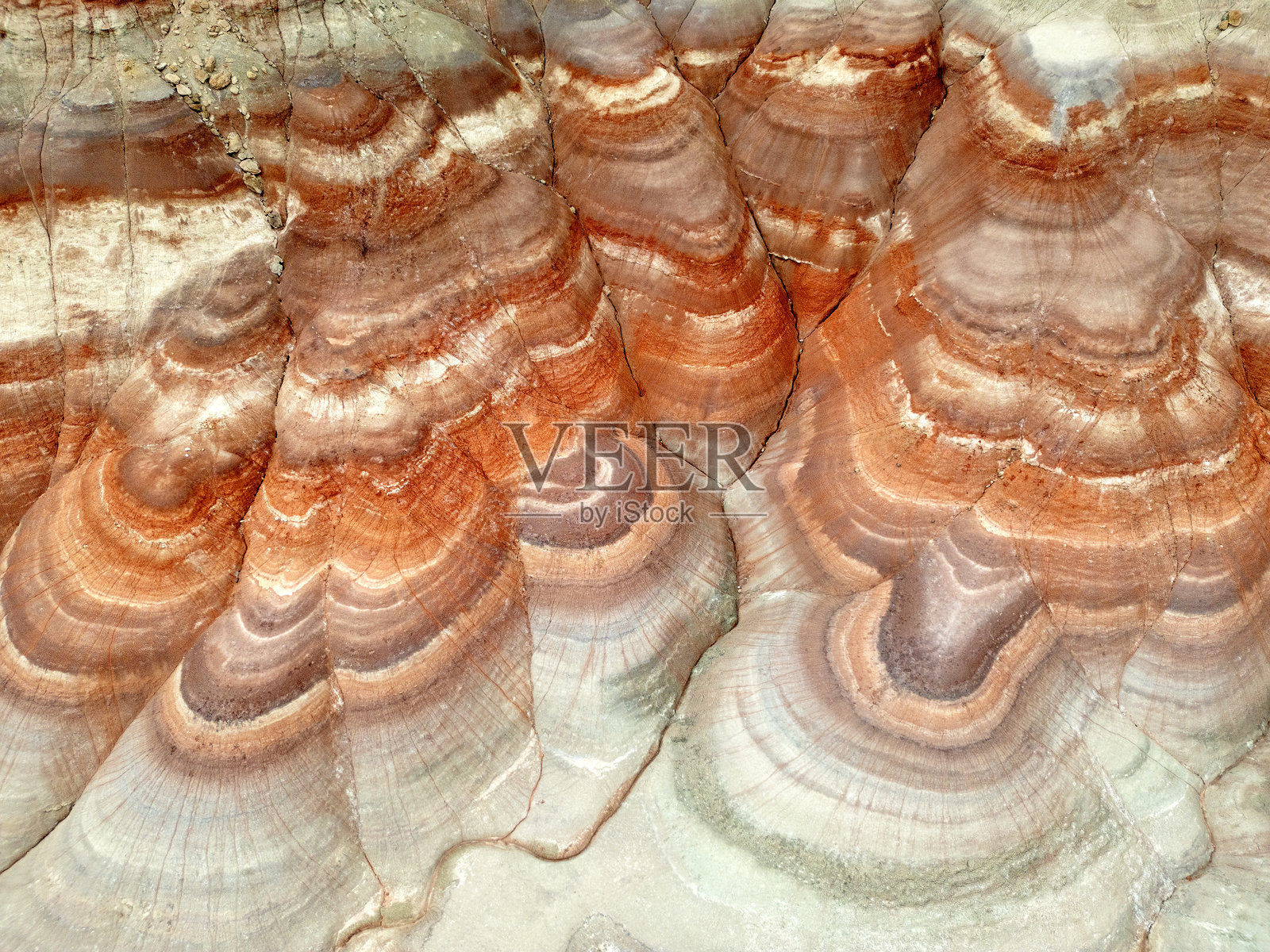 膨润土山丘照片摄影图片