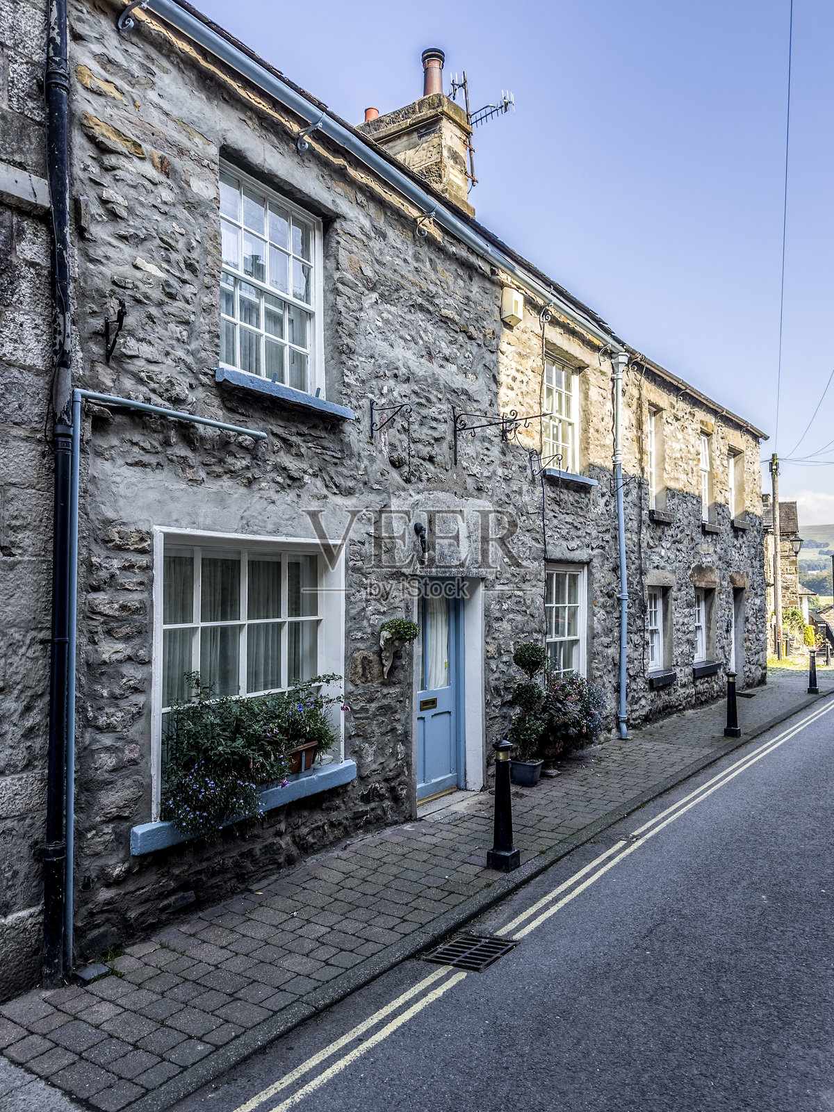 柯克比朗斯代尔小屋照片摄影图片