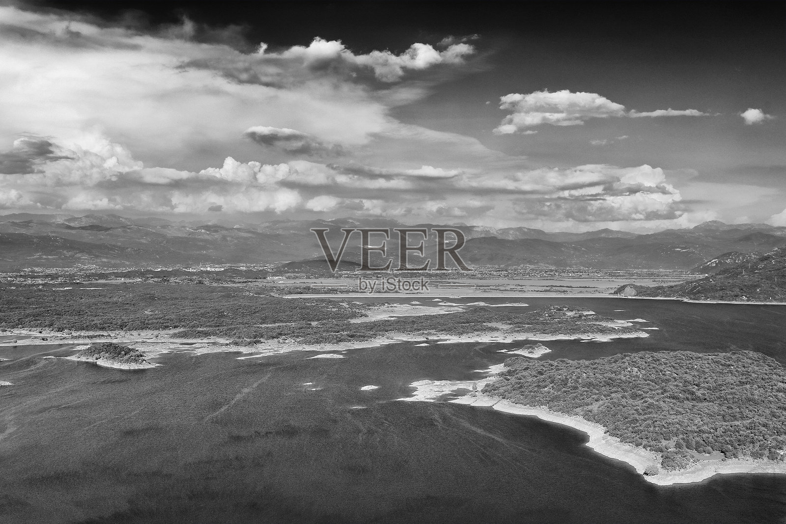 海洋与天空的美丽景色照片摄影图片